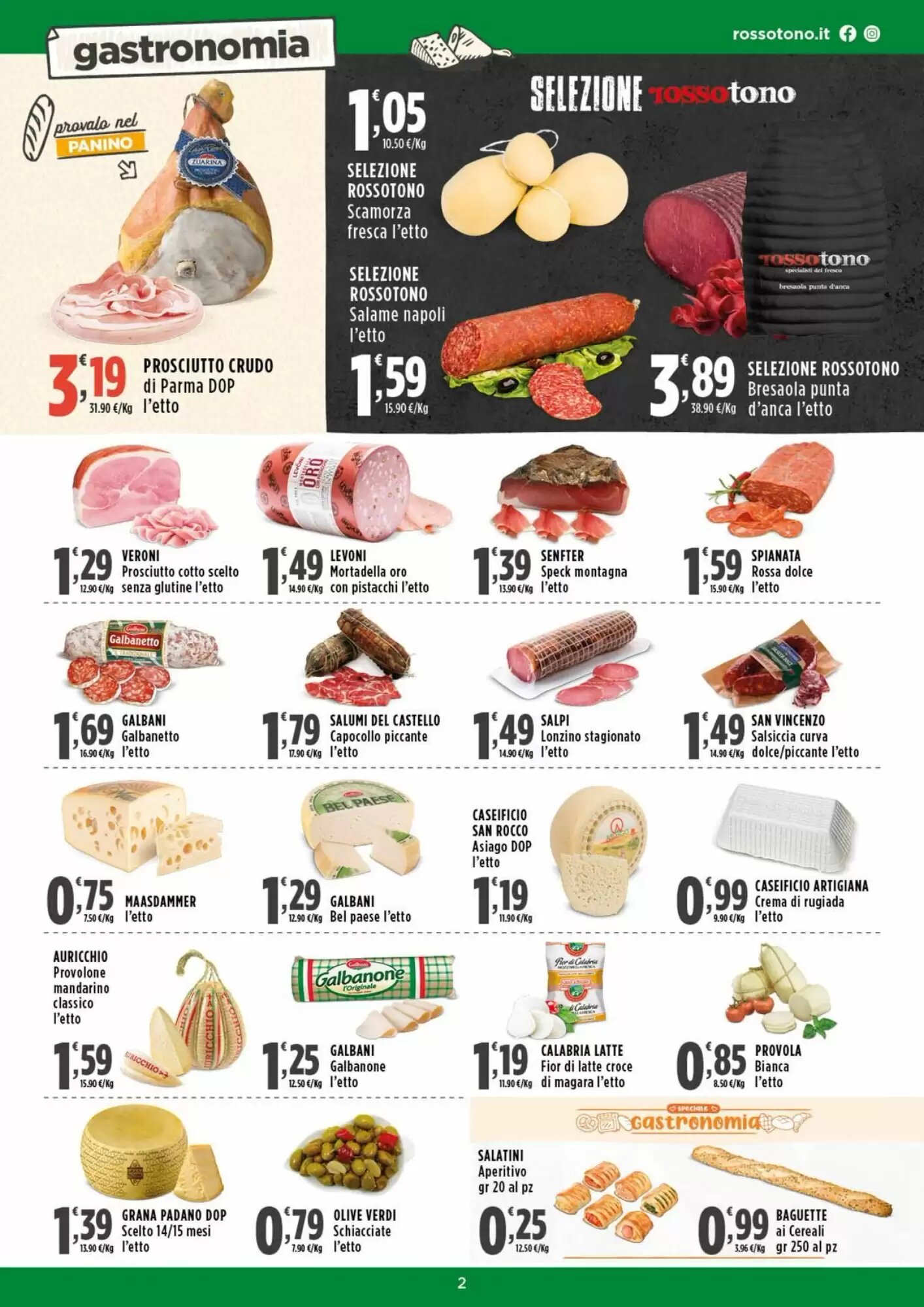Volantino promozionale Rossotono  valide dal 29/08/2026 - Pagina 2.