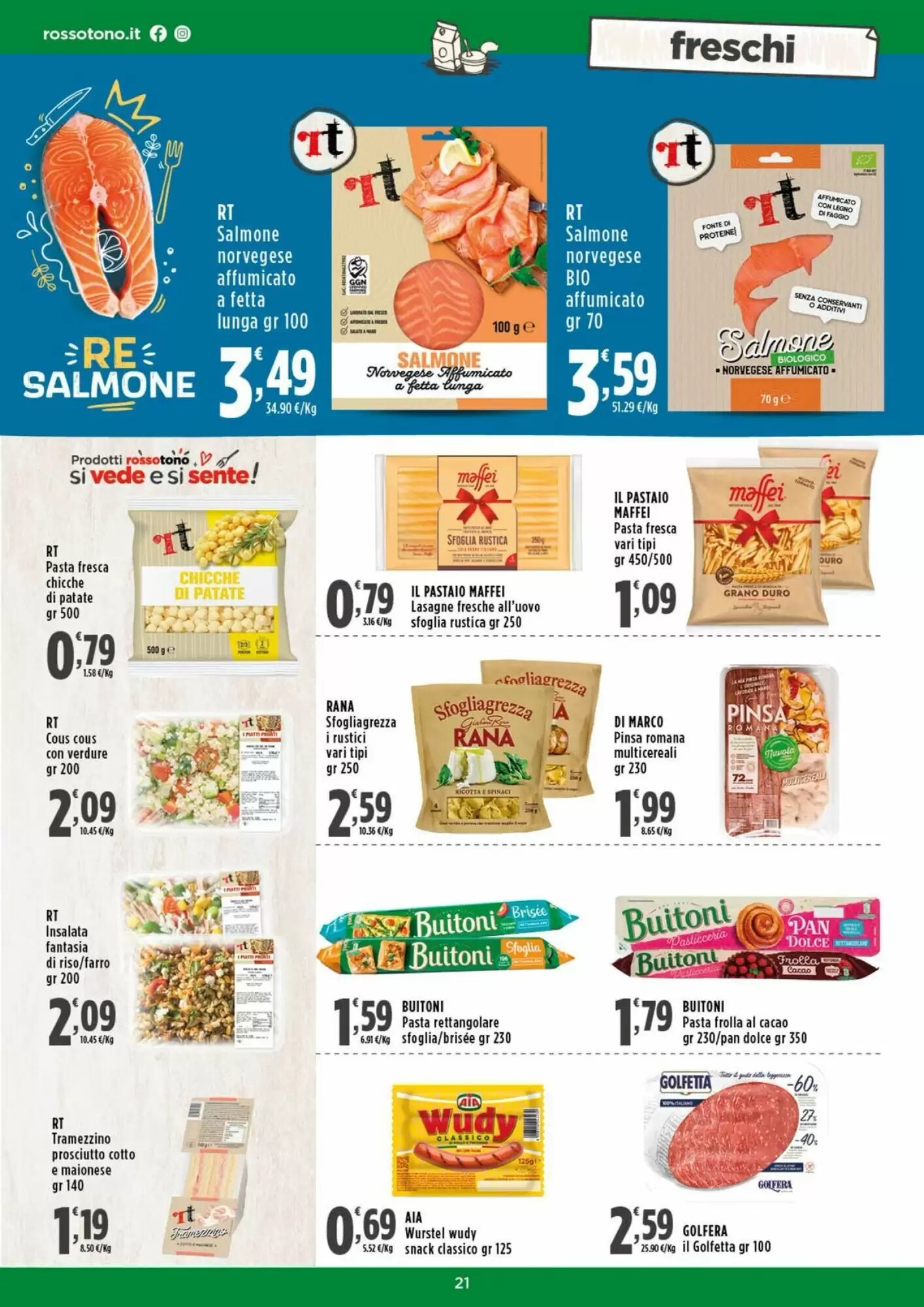 Volantino promozionale Rossotono  valide dal 29/08/2026 - Pagina 21.
