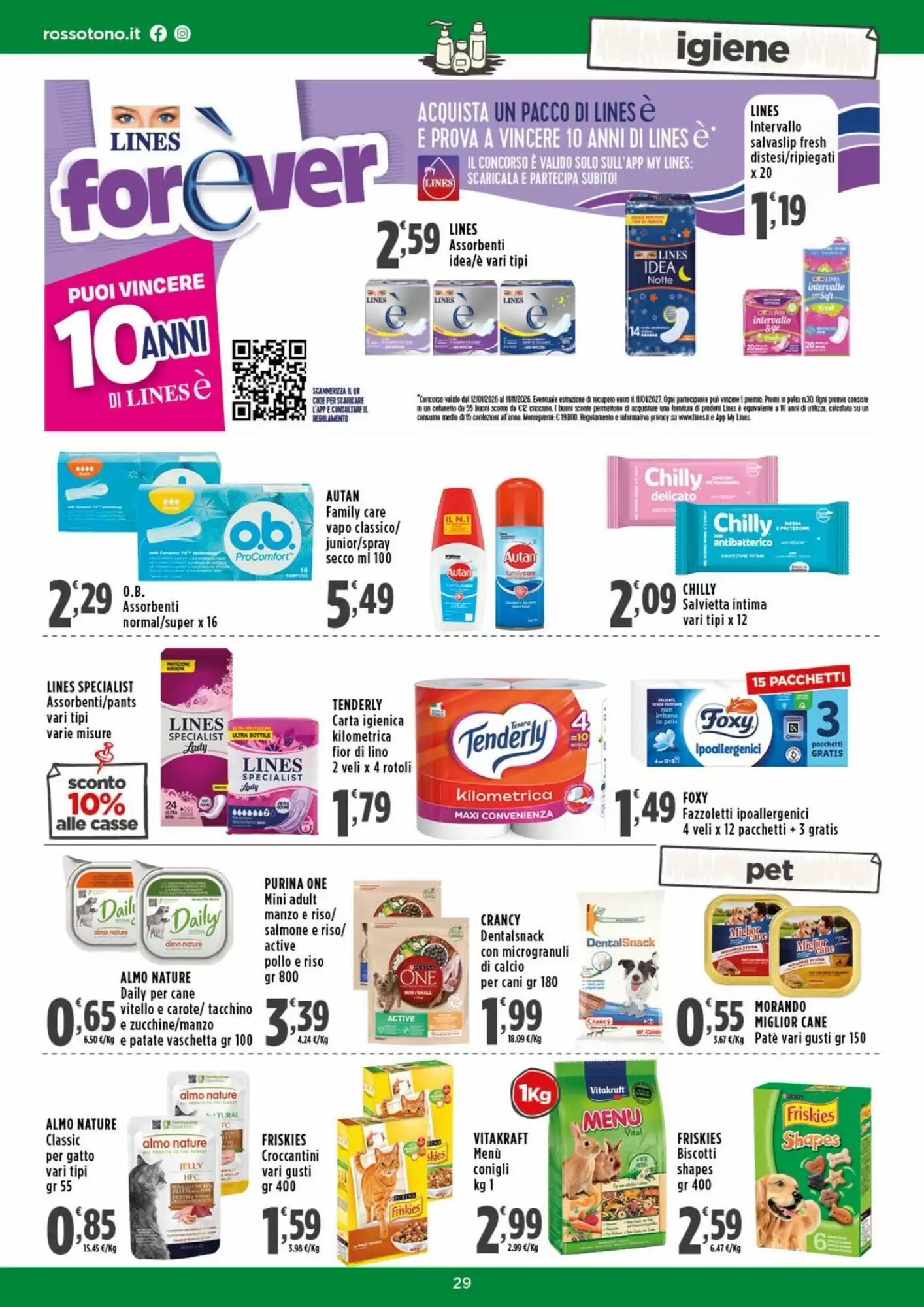 Volantino promozionale Rossotono  valide dal 29/08/2026 - Pagina 29.