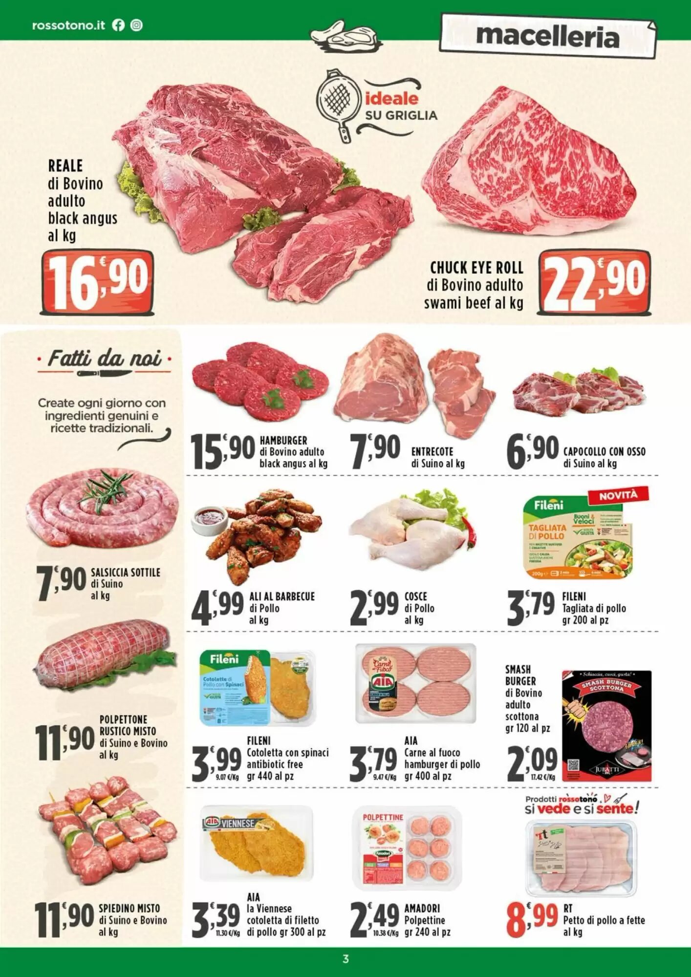 Volantino promozionale Rossotono  valide dal 29/08/2026 - Pagina 3.