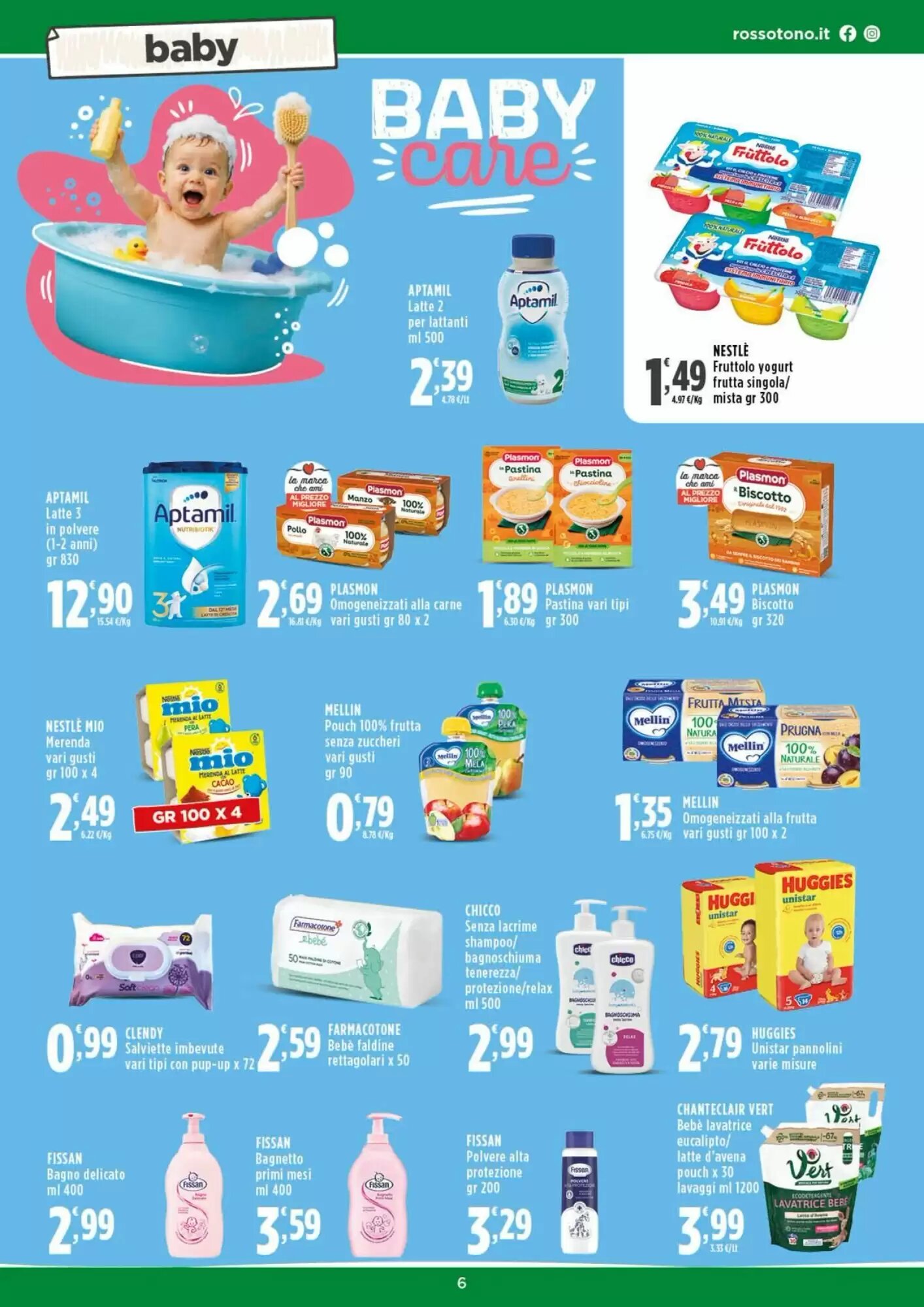 Volantino promozionale Rossotono  valide dal 29/08/2026 - Pagina 6.
