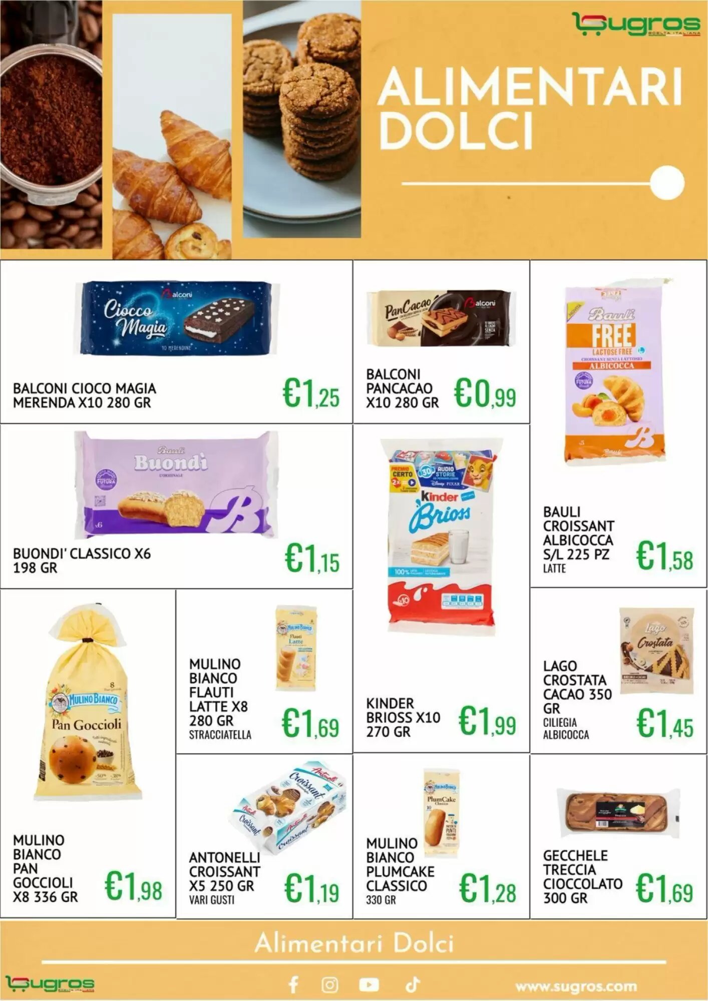 Volantino promozionale Sugros  valide dal 30/08/2026 - Pagina 14.
