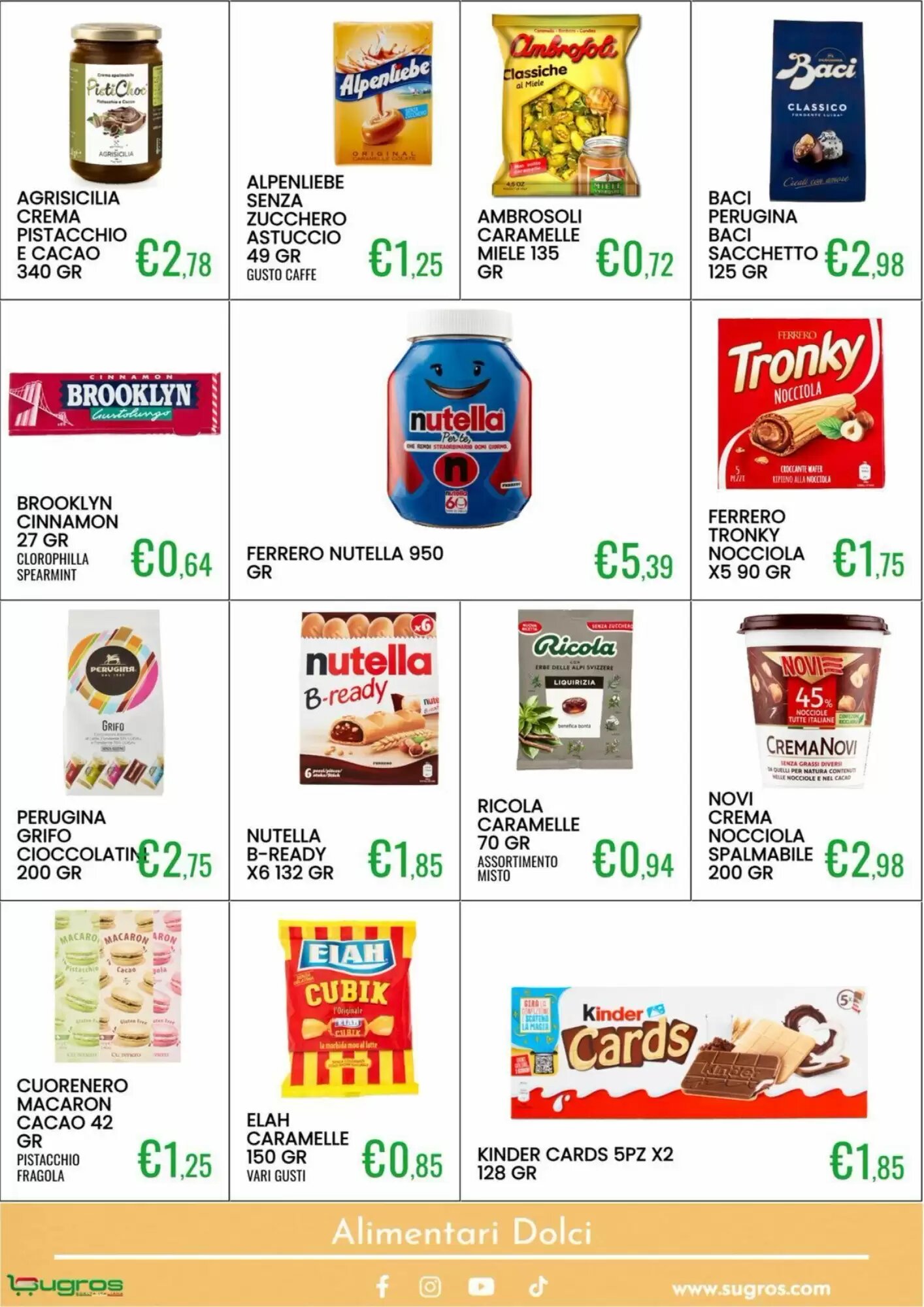 Volantino promozionale Sugros  valide dal 30/08/2026 - Pagina 18.