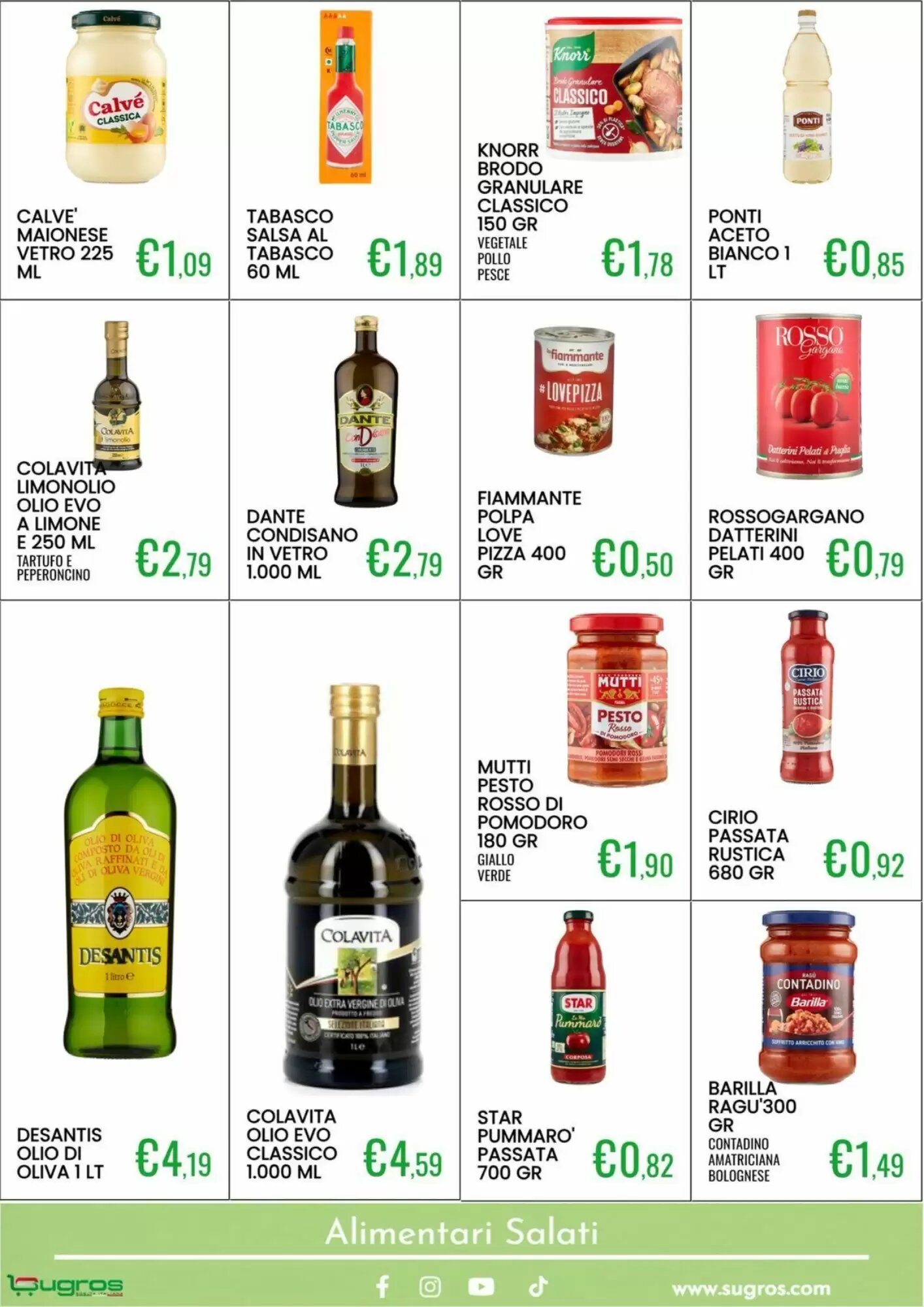 Volantino promozionale Sugros  valide dal 30/08/2026 - Pagina 21.