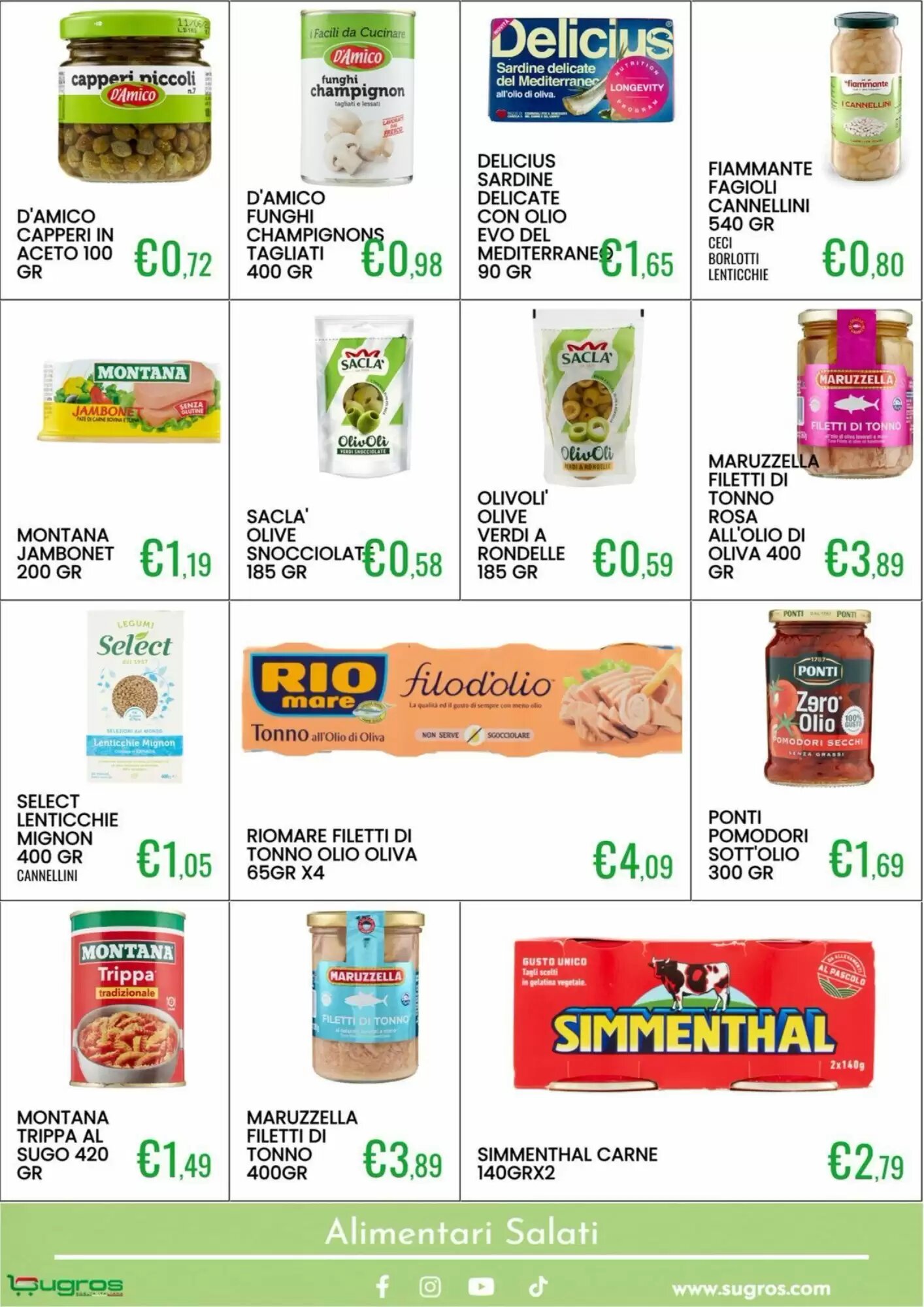Volantino promozionale Sugros  valide dal 30/08/2026 - Pagina 22.
