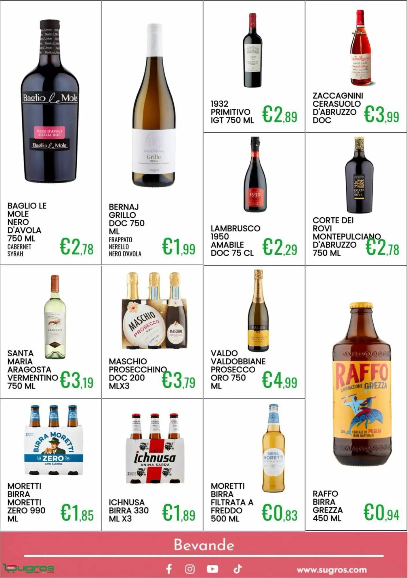 Volantino promozionale Sugros  valide dal 30/08/2026 - Pagina 26.