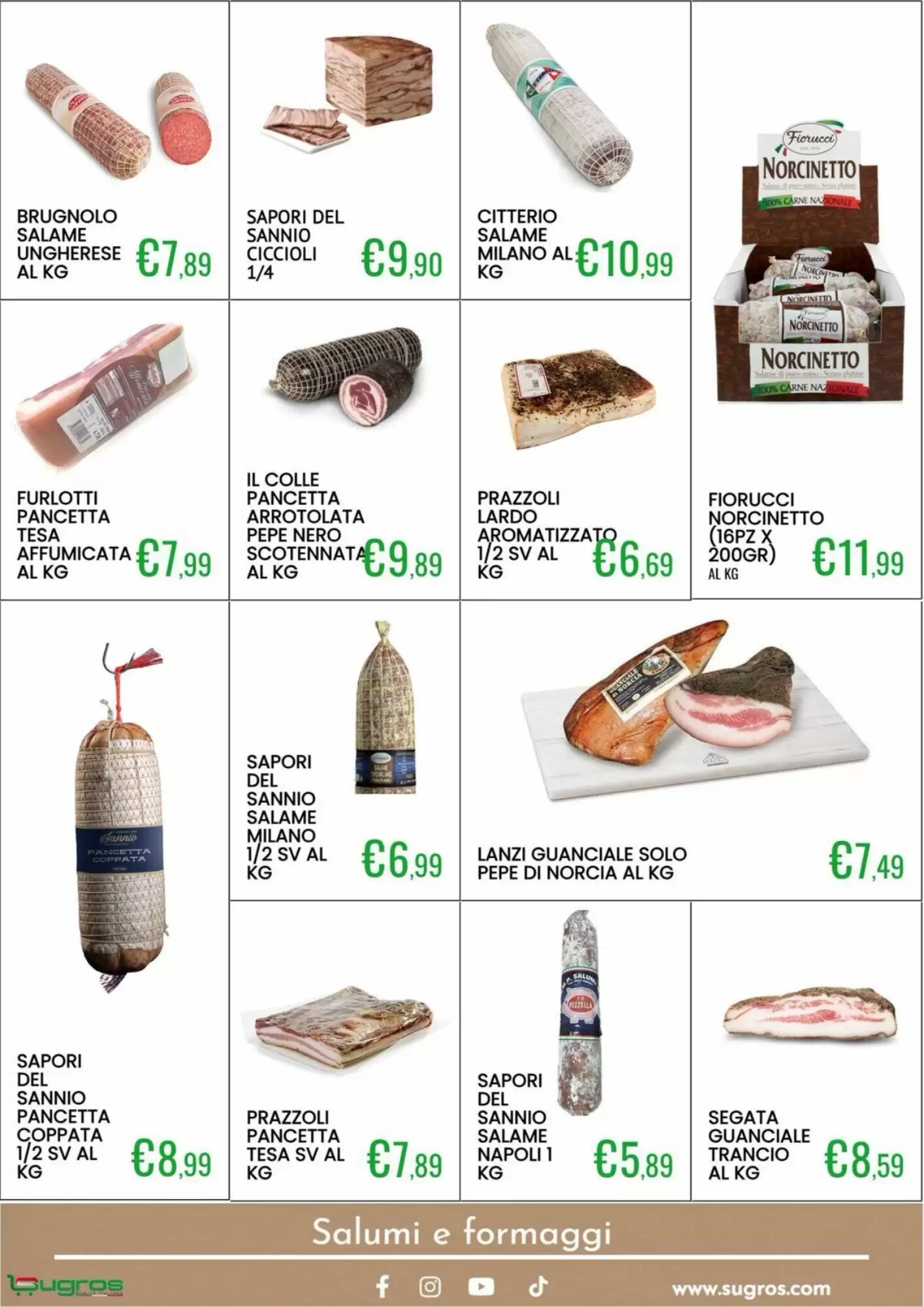 Volantino promozionale Sugros  valide dal 30/08/2026 - Pagina 4.