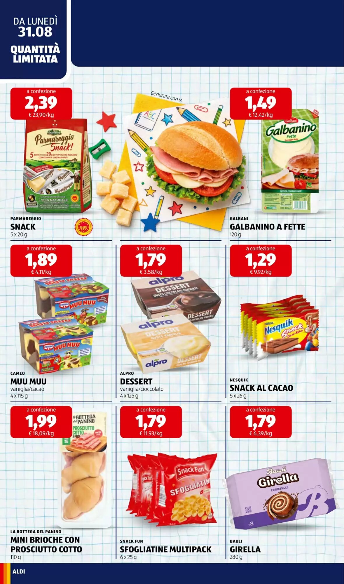 Volantino promozionale ALDI  valide dal 31/08/2026 - Pagina 14.