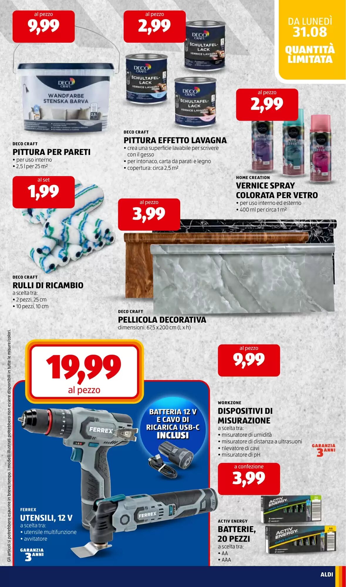 Volantino promozionale ALDI  valide dal 31/08/2026 - Pagina 25.