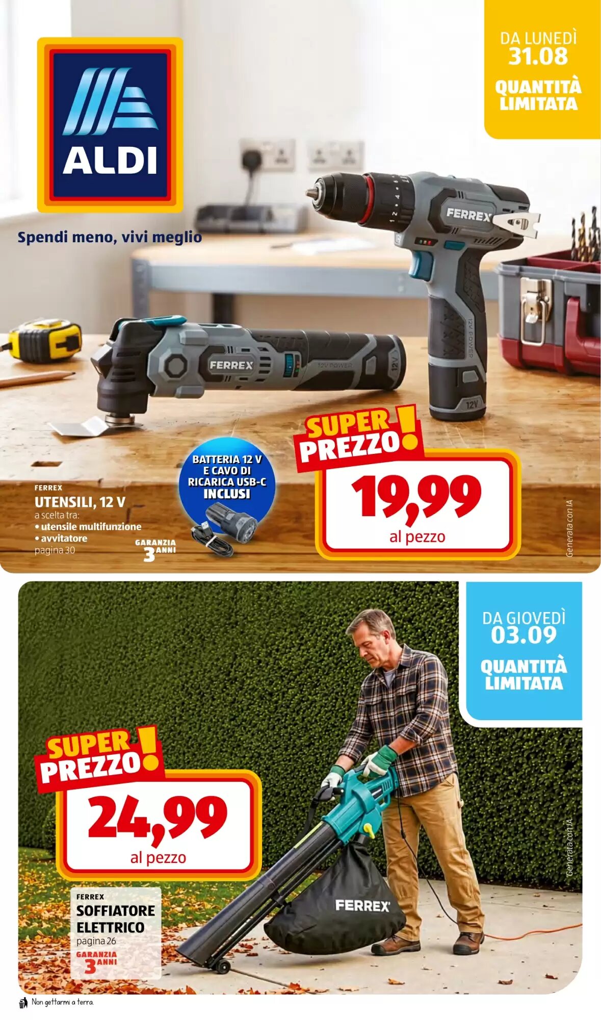 Volantino promozionale ALDI  valide dal 31/08/2026 - Pagina 34.