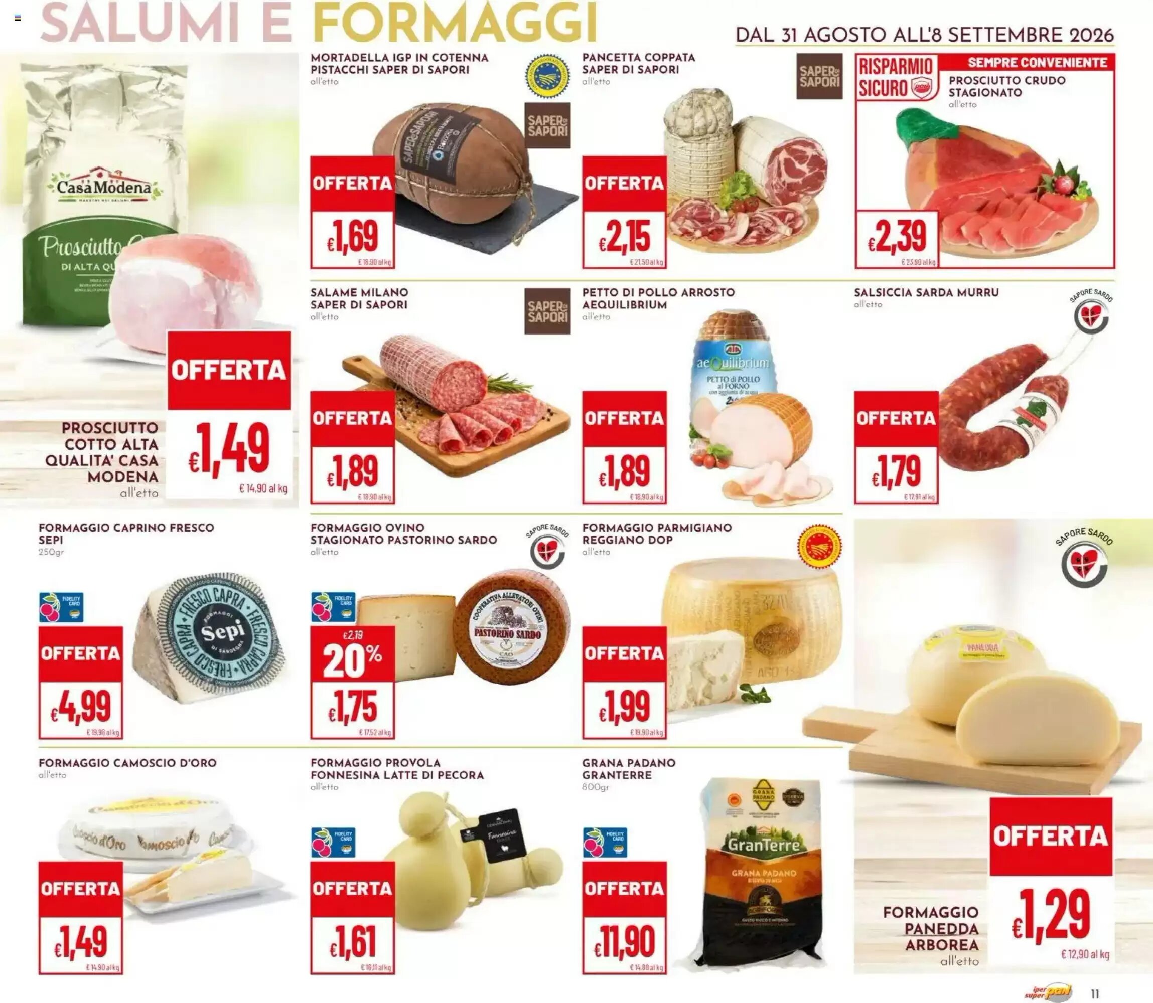Volantino promozionale Pan  valide dal 31/08/2026 - Pagina 11.