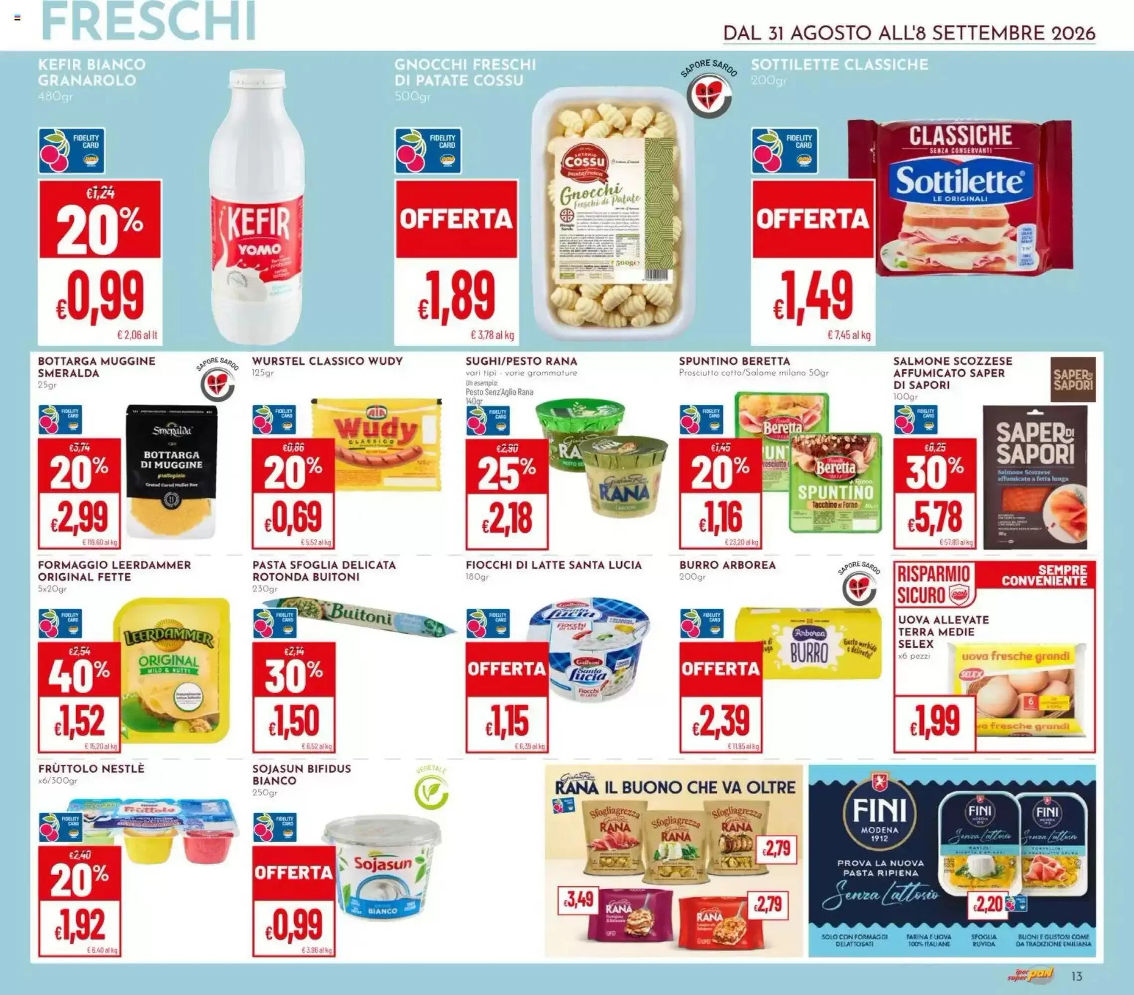 Volantino promozionale Pan  valide dal 31/08/2026 - Pagina 13.