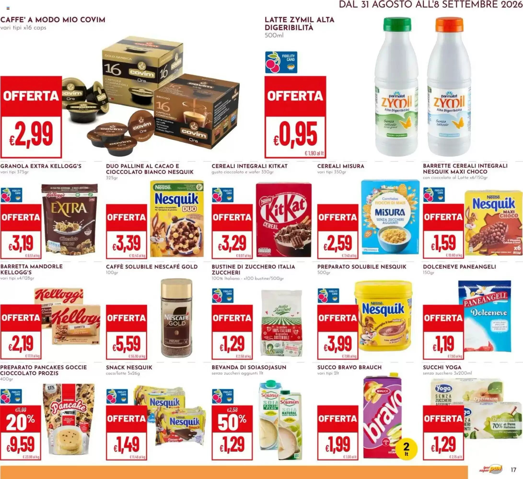 Volantino promozionale Pan  valide dal 31/08/2026 - Pagina 17.