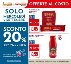 Volantino promozionale Pan  valide dal 31/08/2026