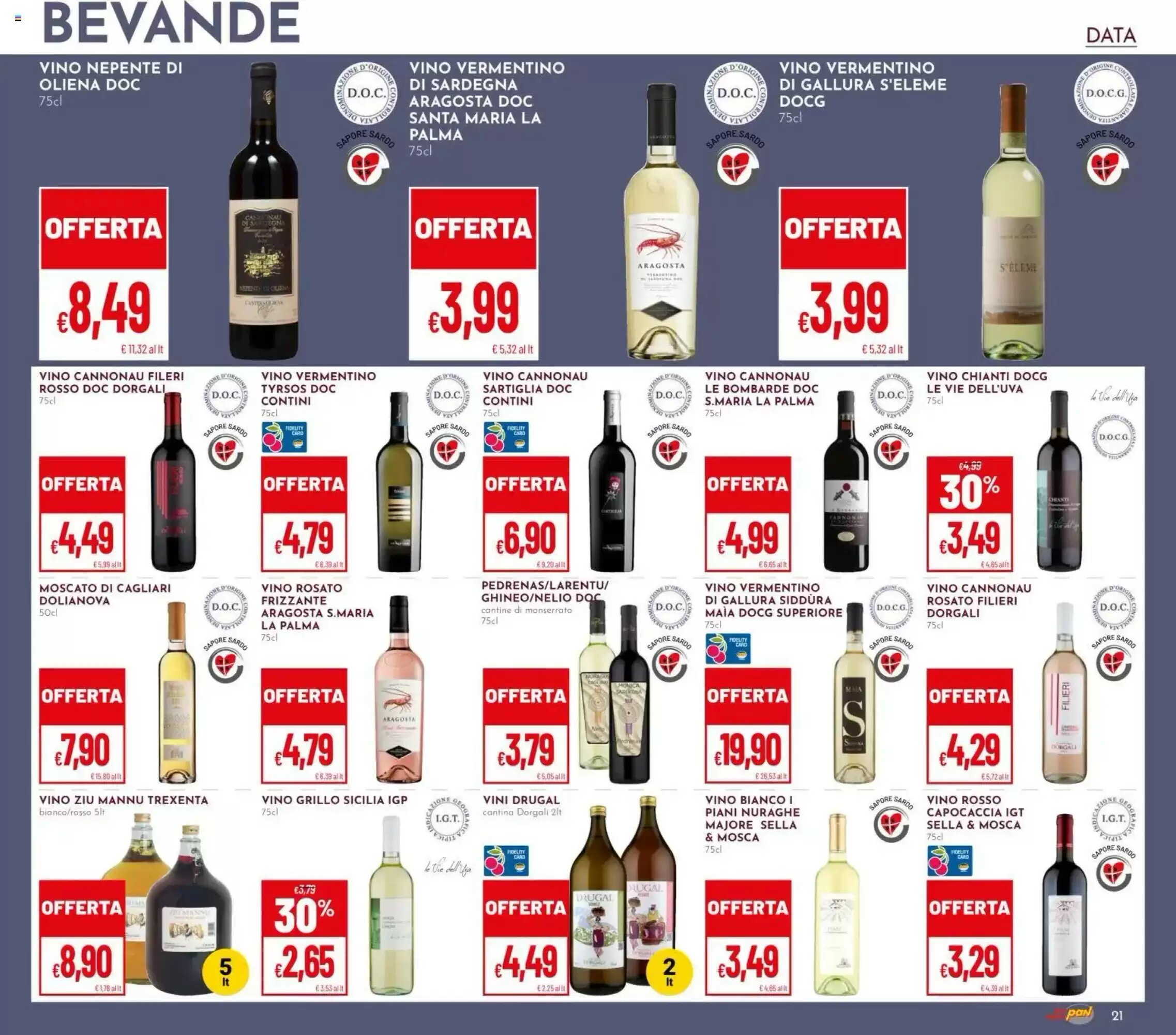 Volantino promozionale Pan  valide dal 31/08/2026 - Pagina 21.