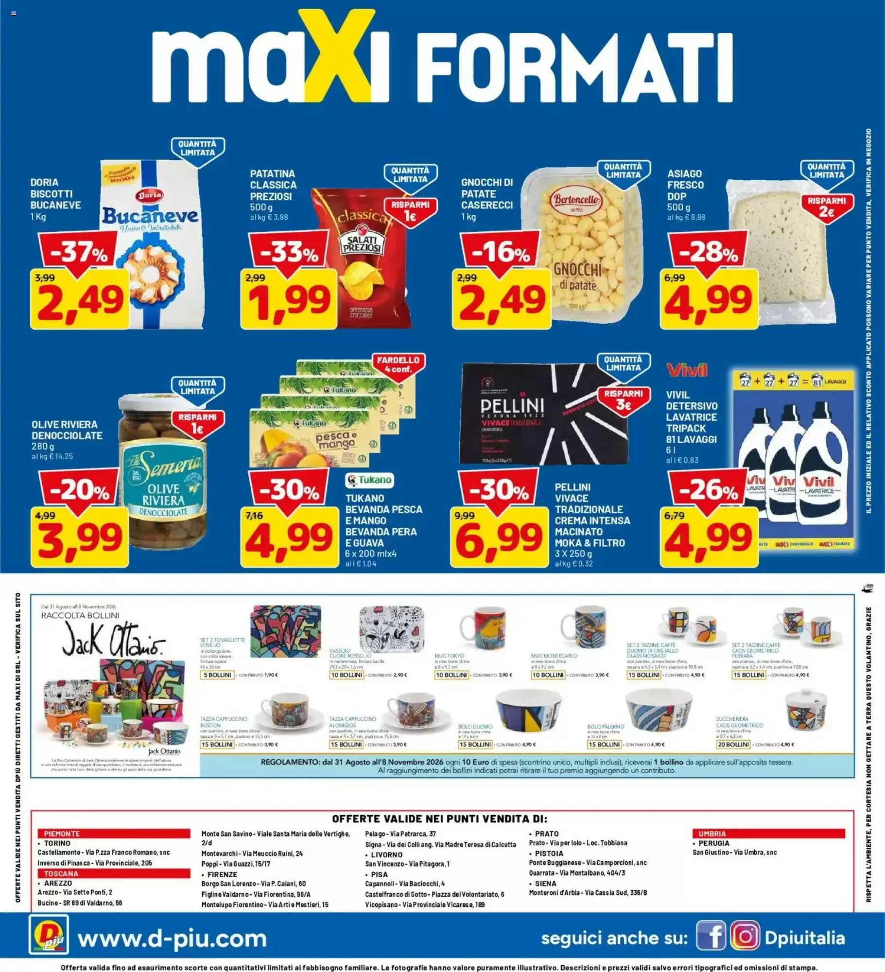 Volantino promozionale DPiù  valide dal 31/08/2026 - Pagina 20.