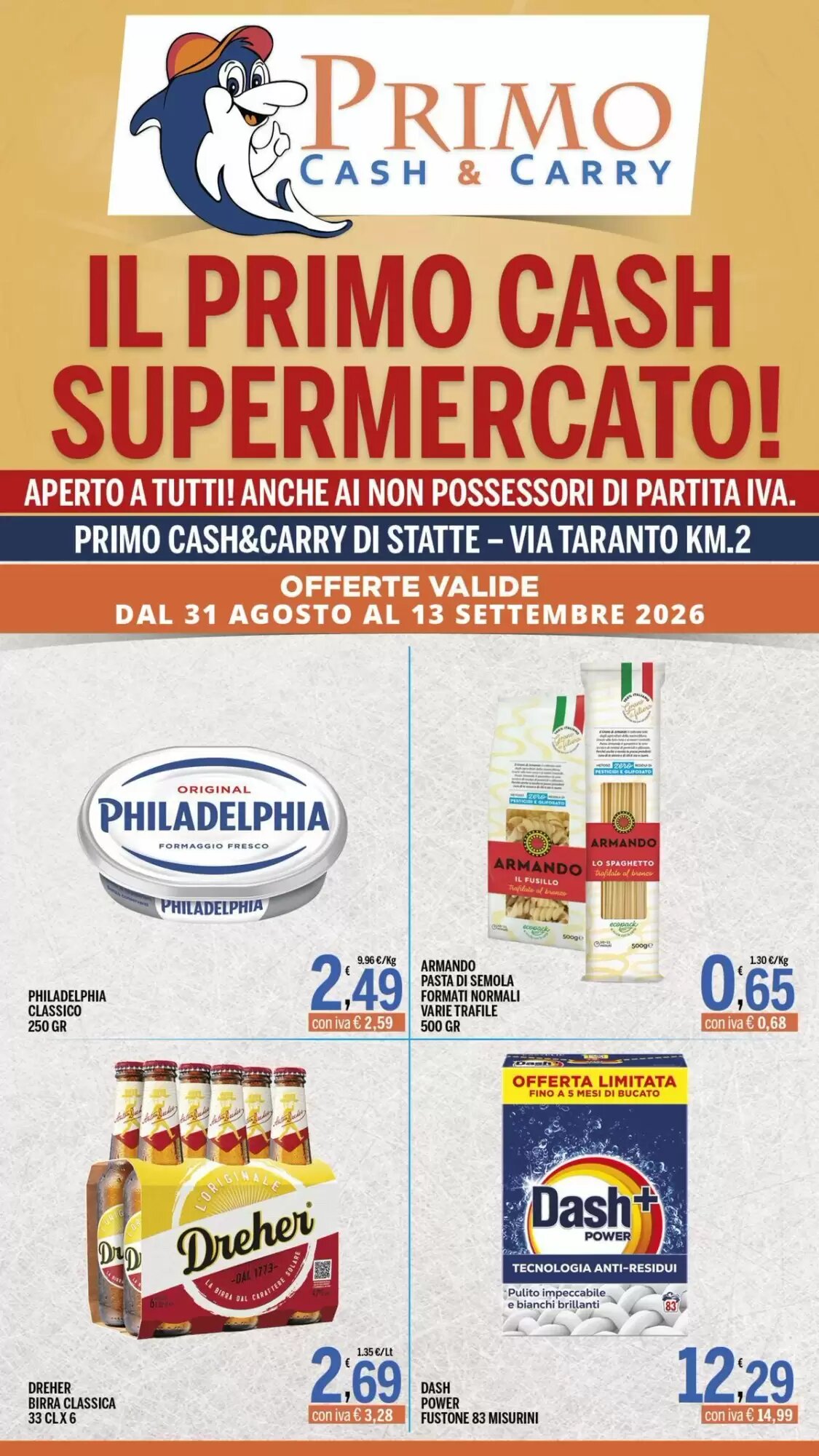 Volantino promozionale Gruppo Pascar valide dal 31/08/2026 - Pagina 1.