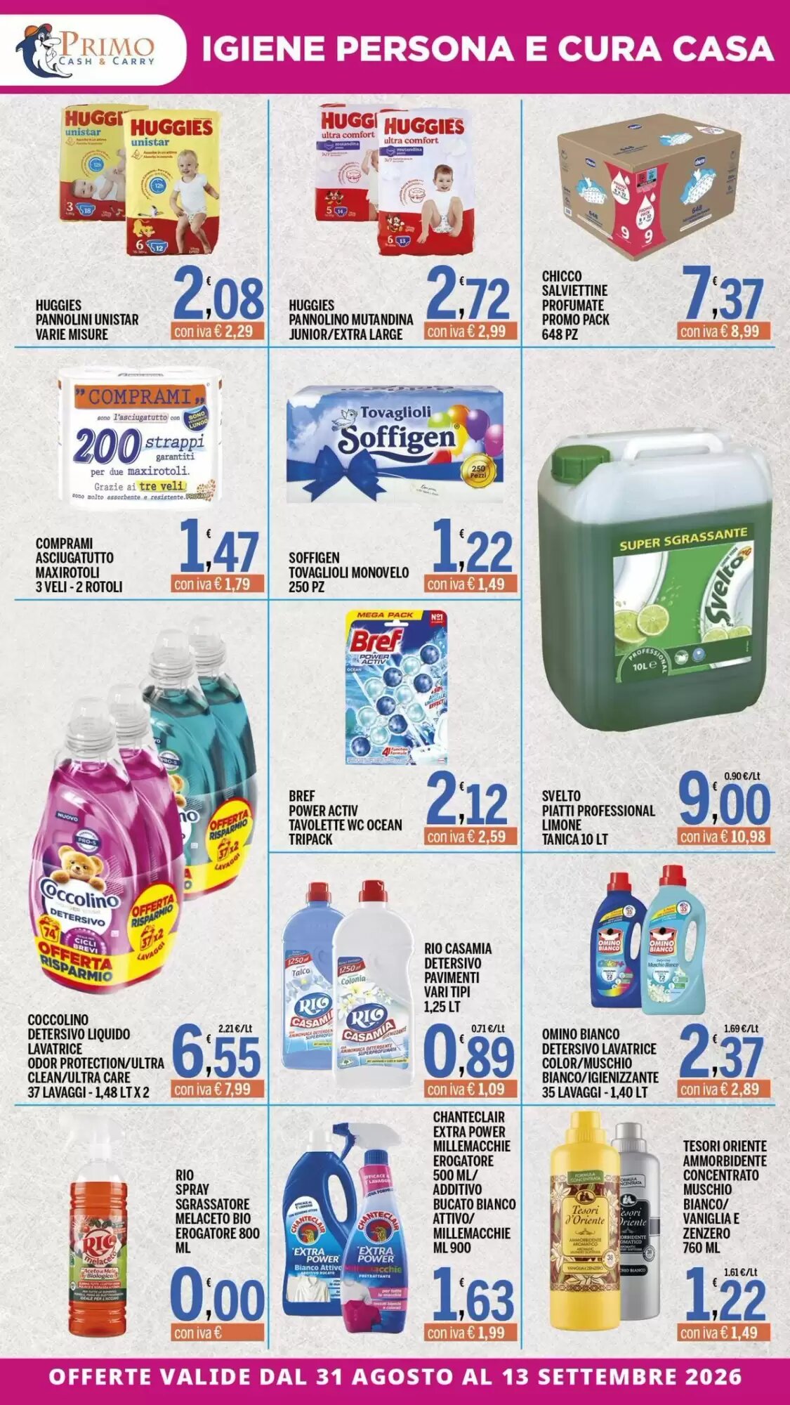 Volantino promozionale Gruppo Pascar  valide dal 31/08/2026 - Pagina 11.