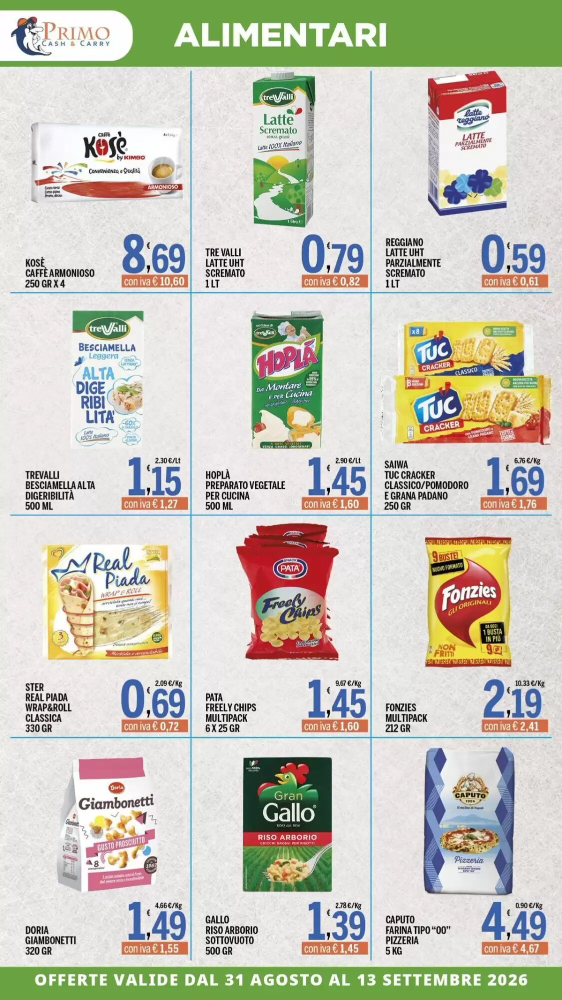 Volantino promozionale Gruppo Pascar  valide dal 31/08/2026 - Pagina 6.