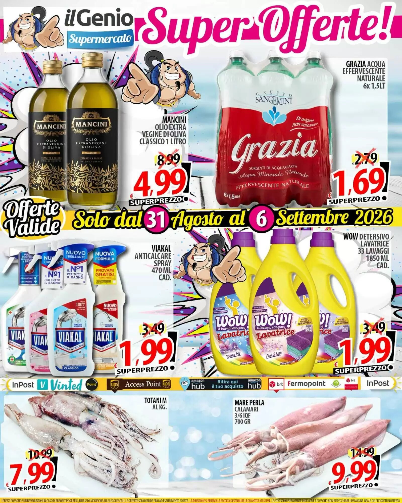 Volantino promozionale Il Genio Supermercato  valide dal 31/08/2026 - Pagina 1.