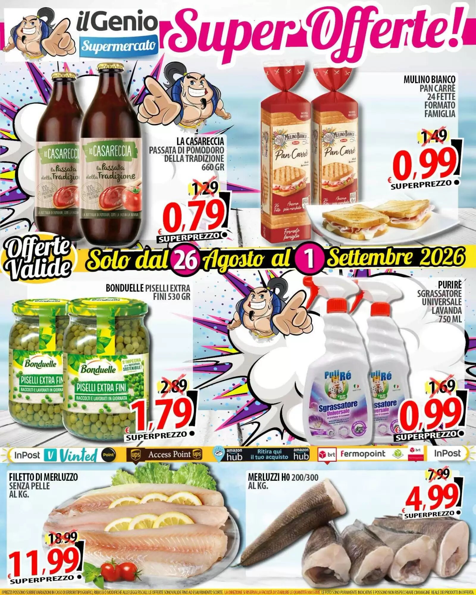 Volantino promozionale Il Genio Supermercato  valide dal 31/08/2026 - Pagina 3.