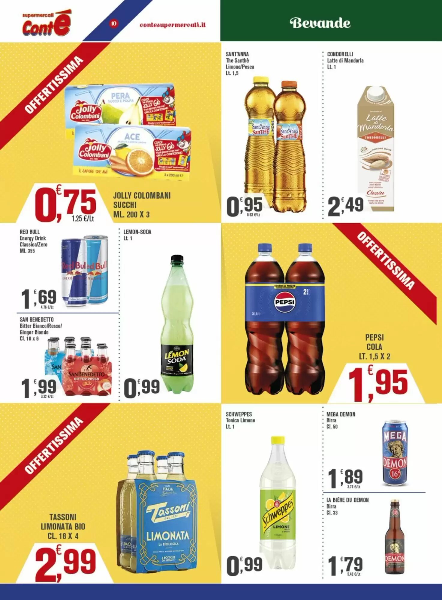 Volantino promozionale Conté Supermercati  valide dal 31/08/2026 - Pagina 10.