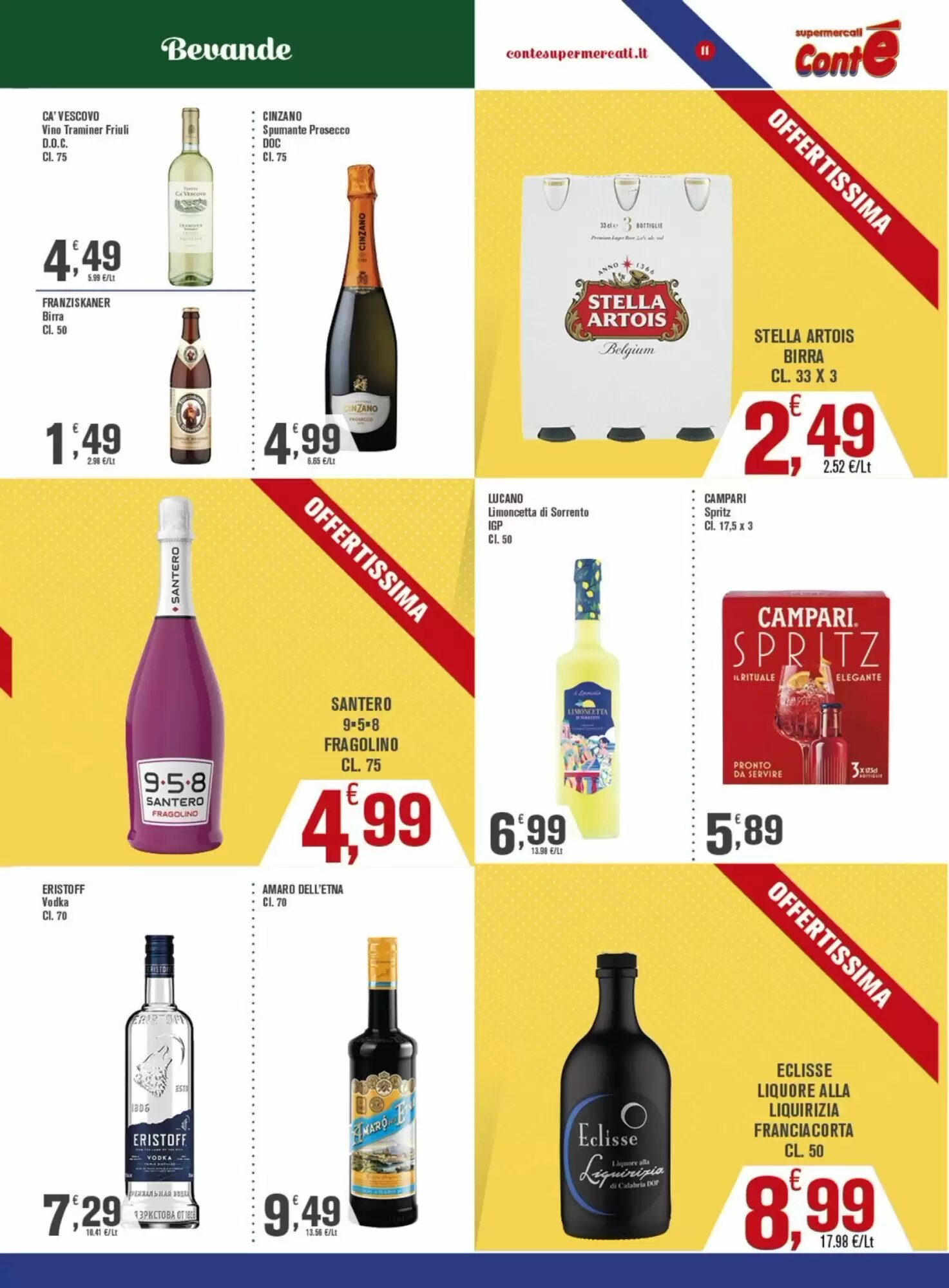 Volantino promozionale Conté Supermercati  valide dal 31/08/2026 - Pagina 11.