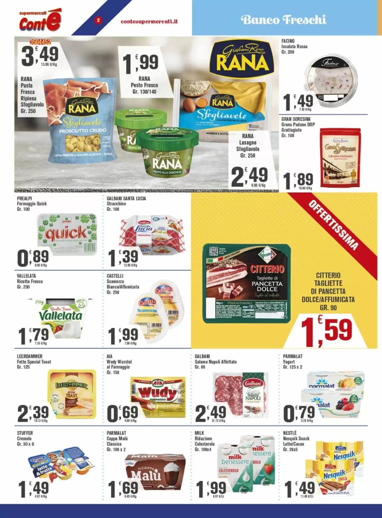 Volantino promozionale Conté Supermercati  valide dal 31/08/2026 - Pagina 2.