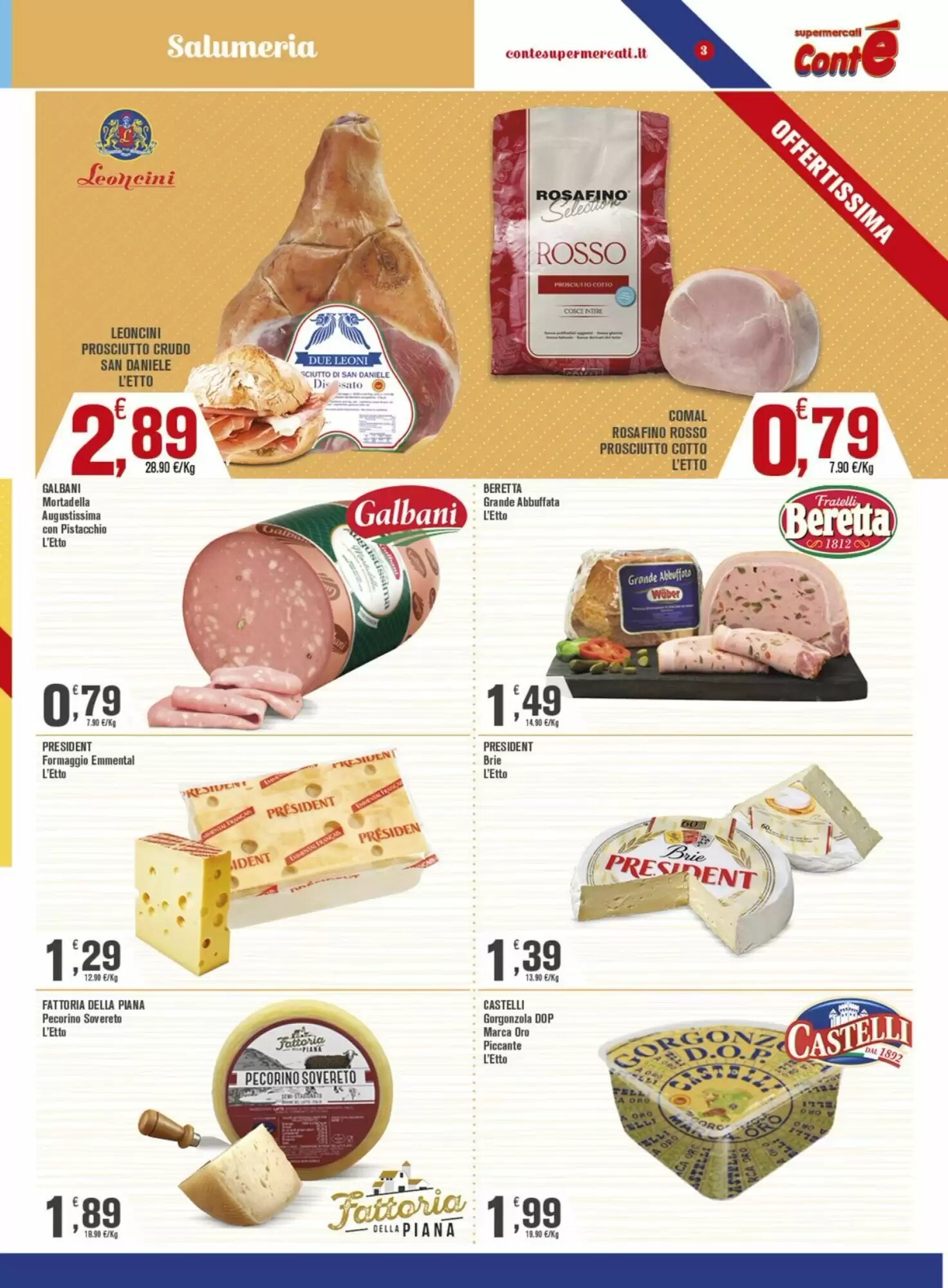 Volantino promozionale Conté Supermercati  valide dal 31/08/2026 - Pagina 3.