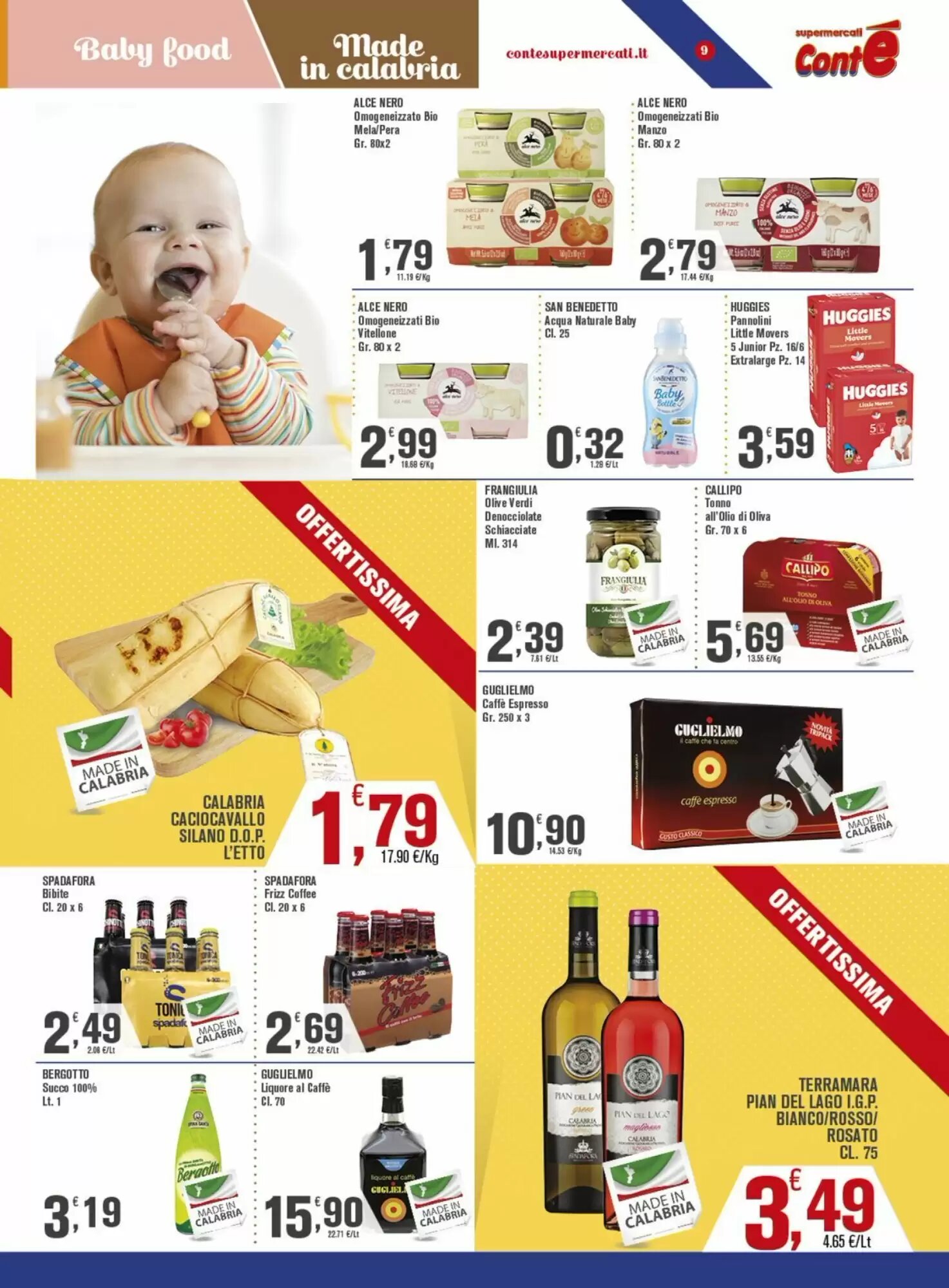 Volantino promozionale Conté Supermercati  valide dal 31/08/2026 - Pagina 9.