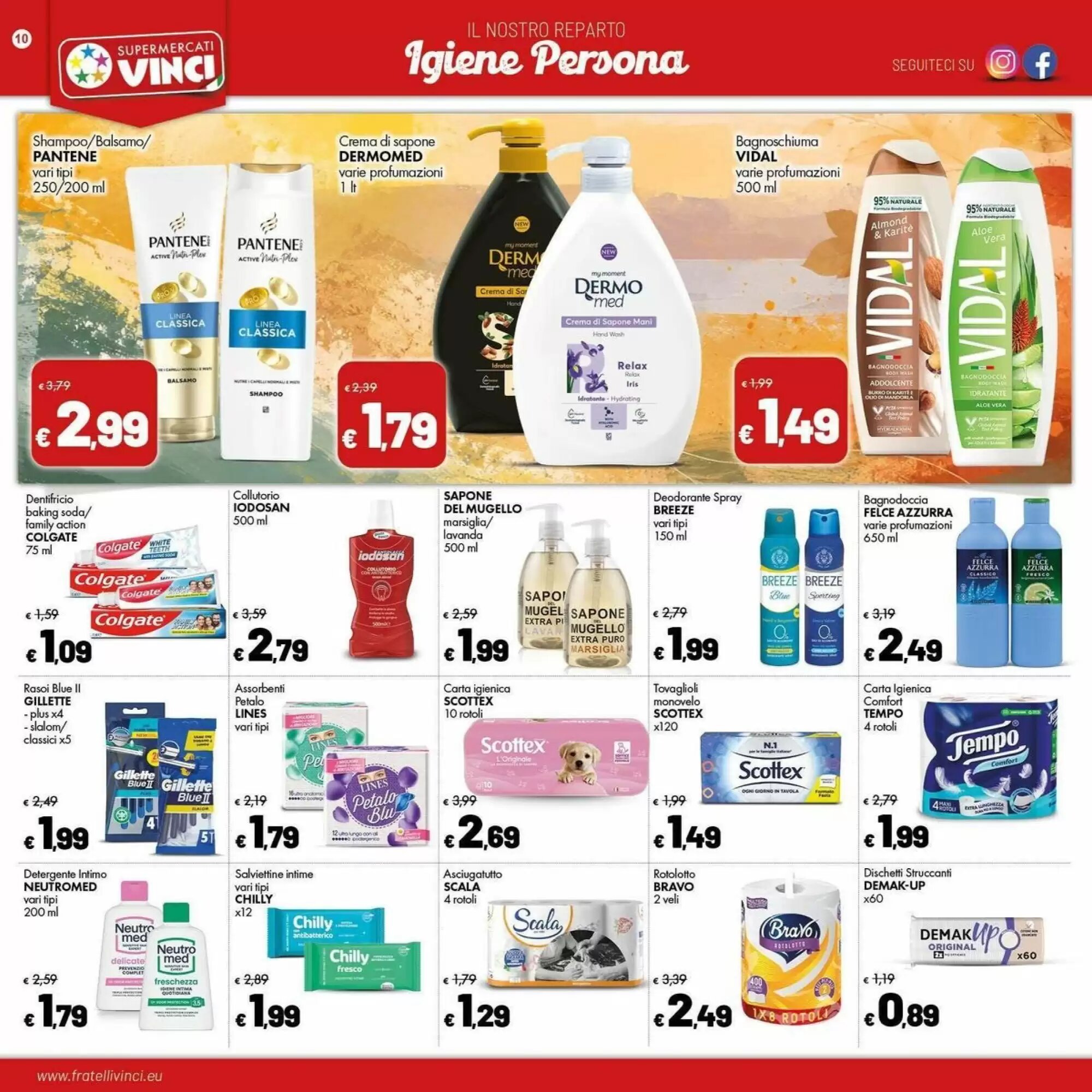 Volantino promozionale Supermercati Vinci  valide dal 31/08/2026 - Pagina 10.