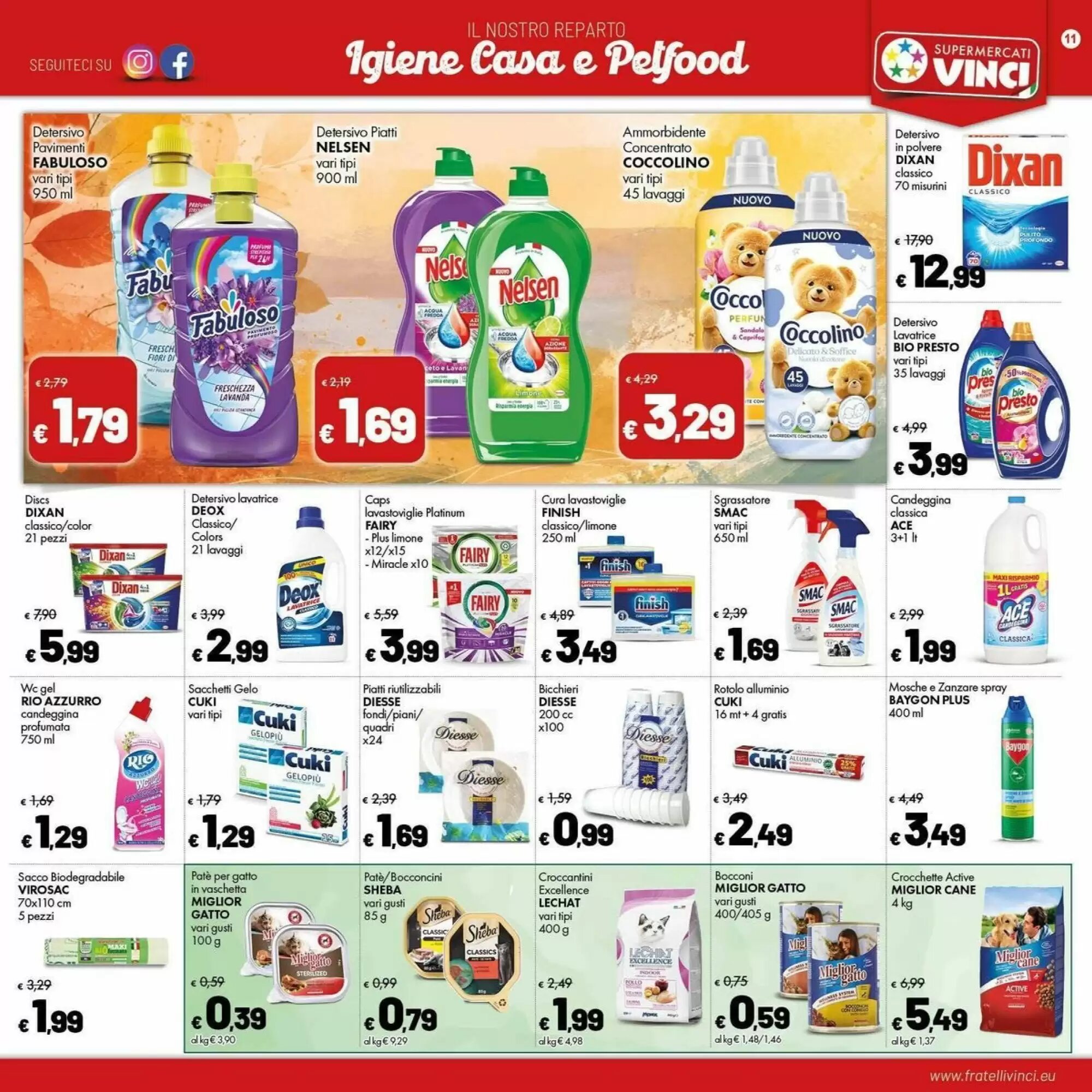 Volantino promozionale Supermercati Vinci  valide dal 31/08/2026 - Pagina 11.