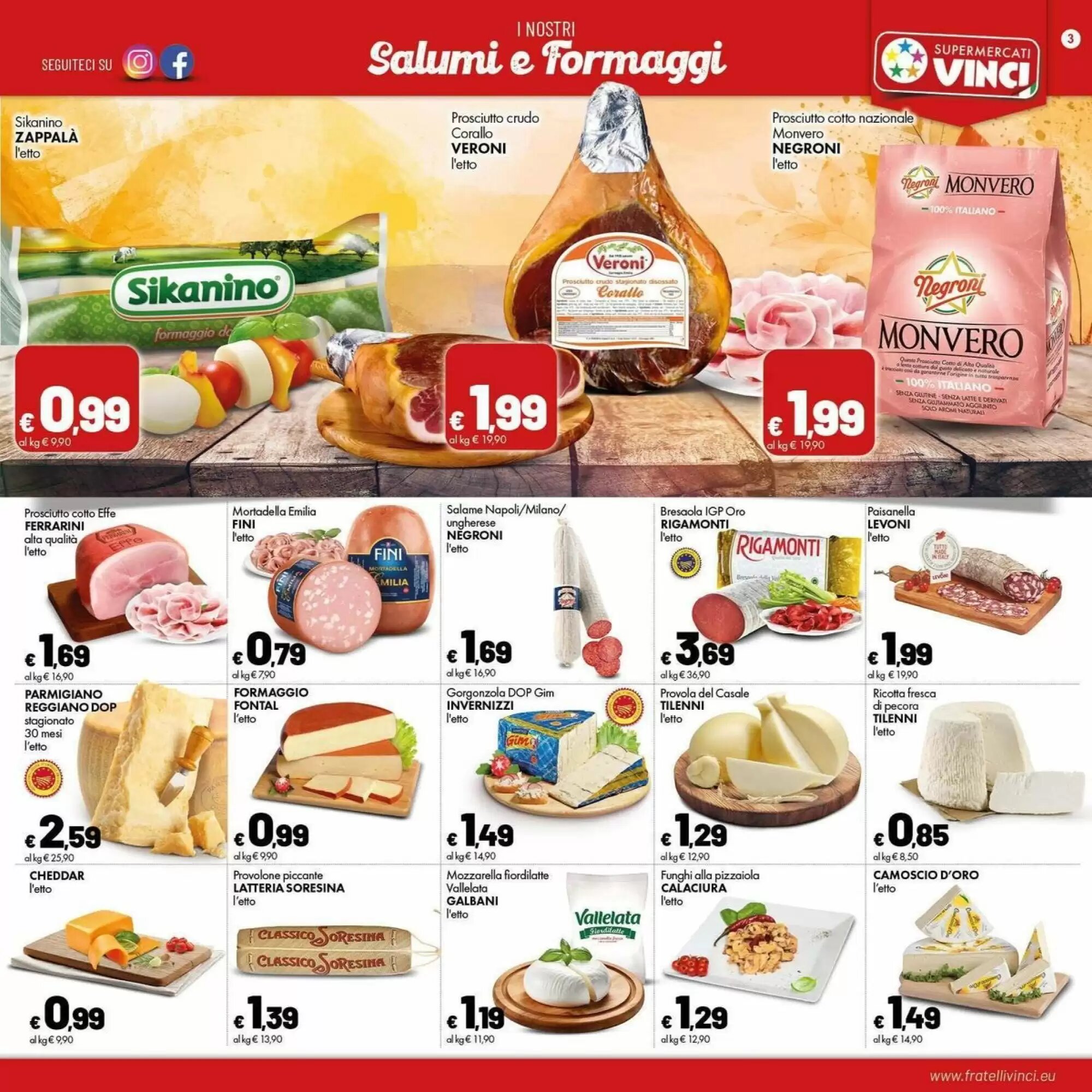 Volantino promozionale Supermercati Vinci  valide dal 31/08/2026 - Pagina 3.