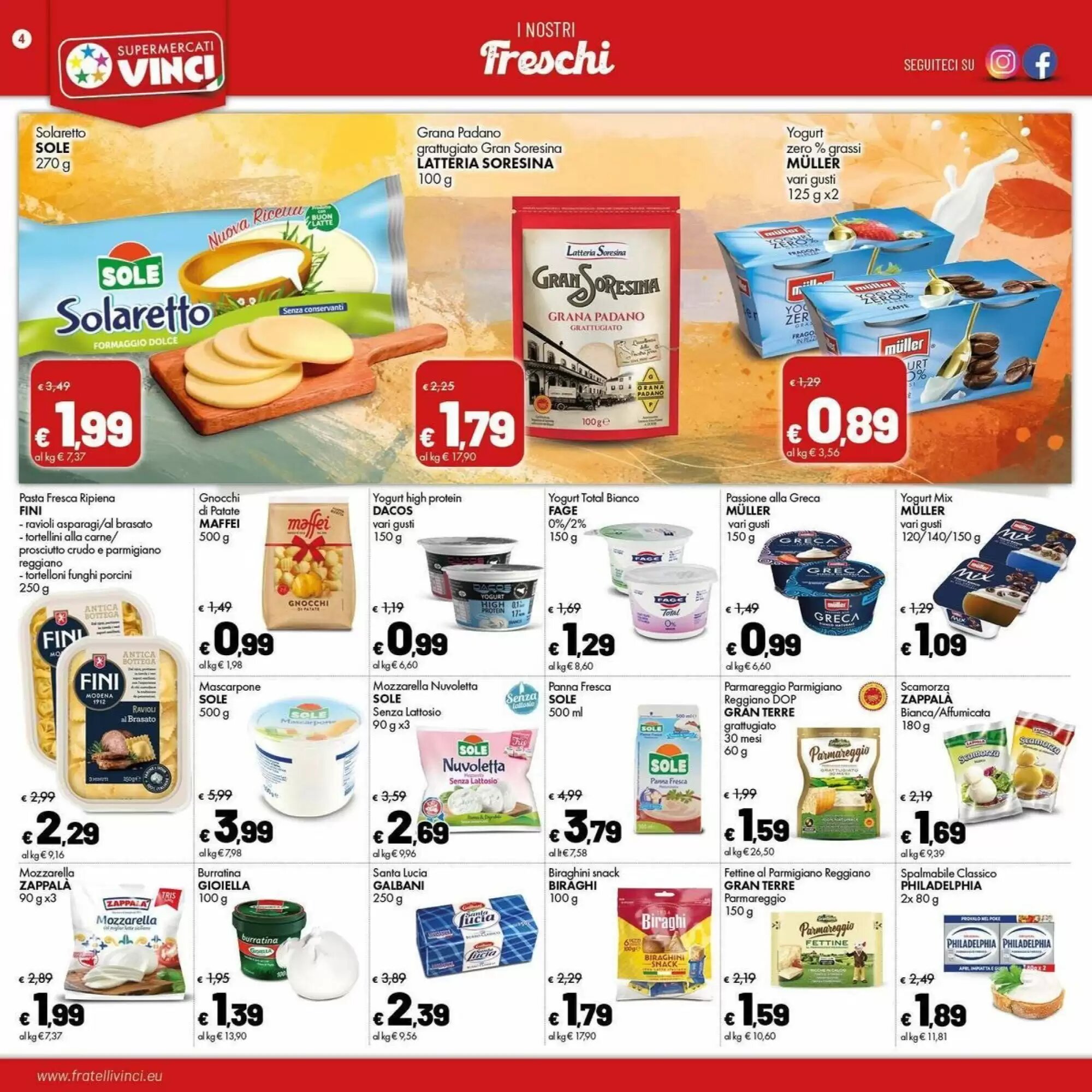 Volantino promozionale Supermercati Vinci  valide dal 31/08/2026 - Pagina 4.