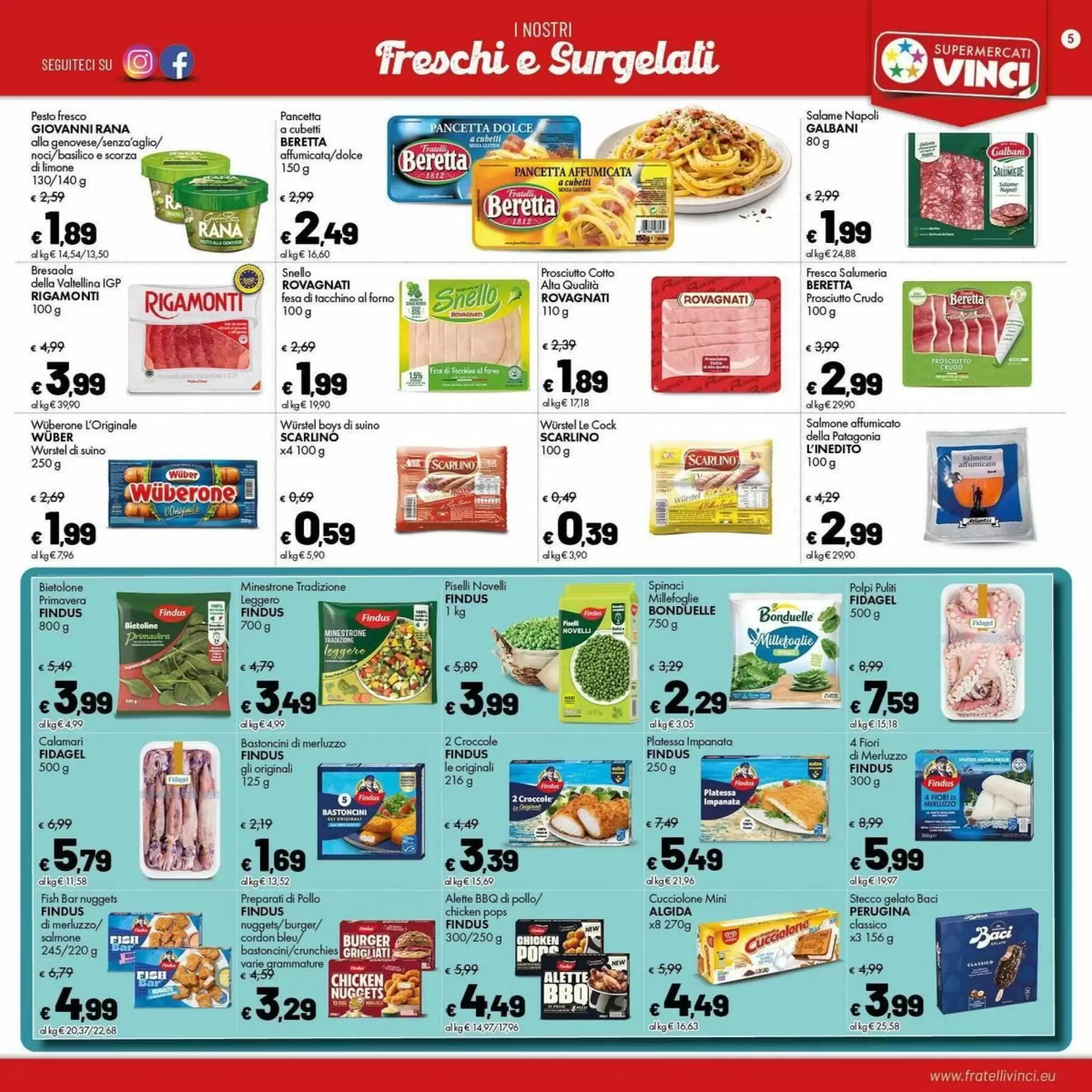 Volantino promozionale Supermercati Vinci  valide dal 31/08/2026 - Pagina 5.