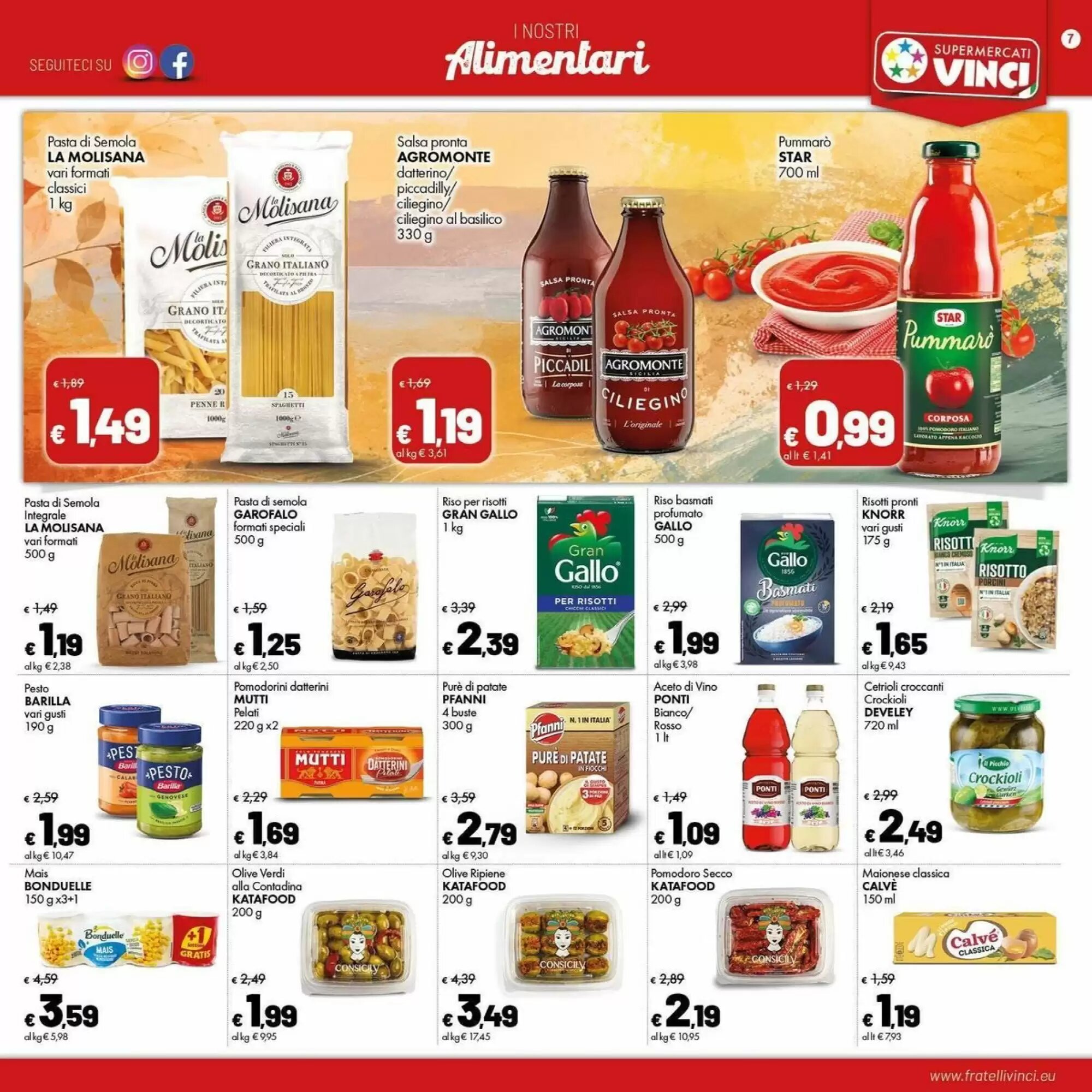 Volantino promozionale Supermercati Vinci  valide dal 31/08/2026 - Pagina 7.