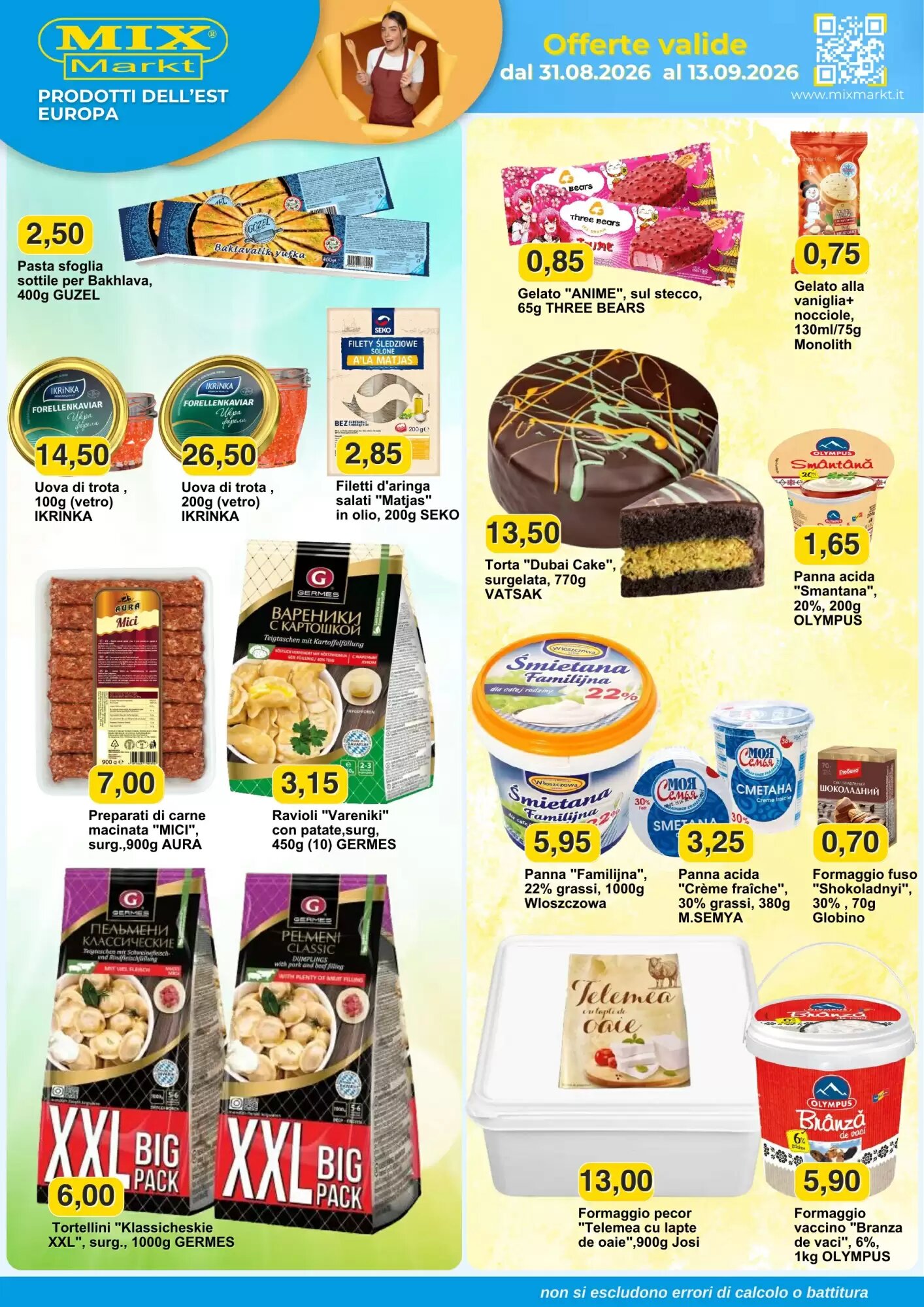 Volantino promozionale Mix Markt valide dal 31/08/2026 - Pagina 1.
