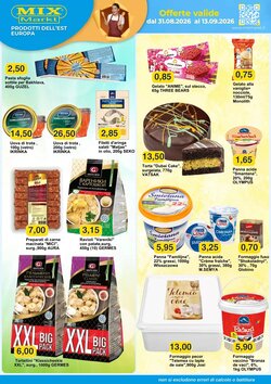 Volantino promozionale Mix Markt  valide dal 31/08/2026