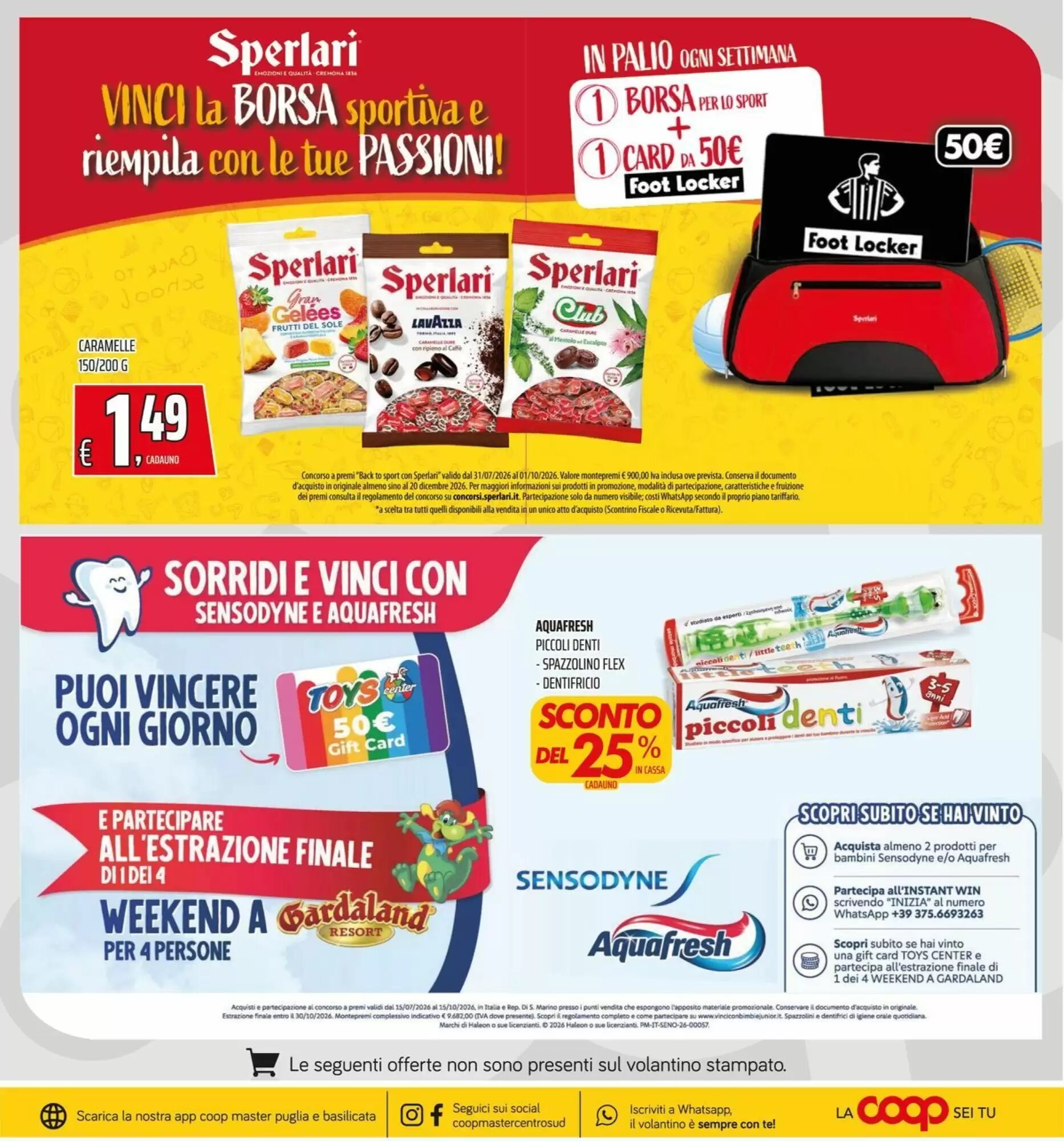 Volantino promozionale Coop Master Alleanza 3.0  valide dal 31/08/2026 - Pagina 23.