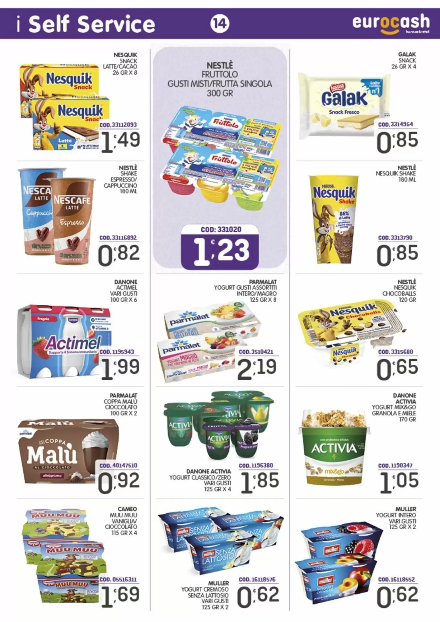 Volantino promozionale Eurocash  valide dal 31/08/2026 - Pagina 14.