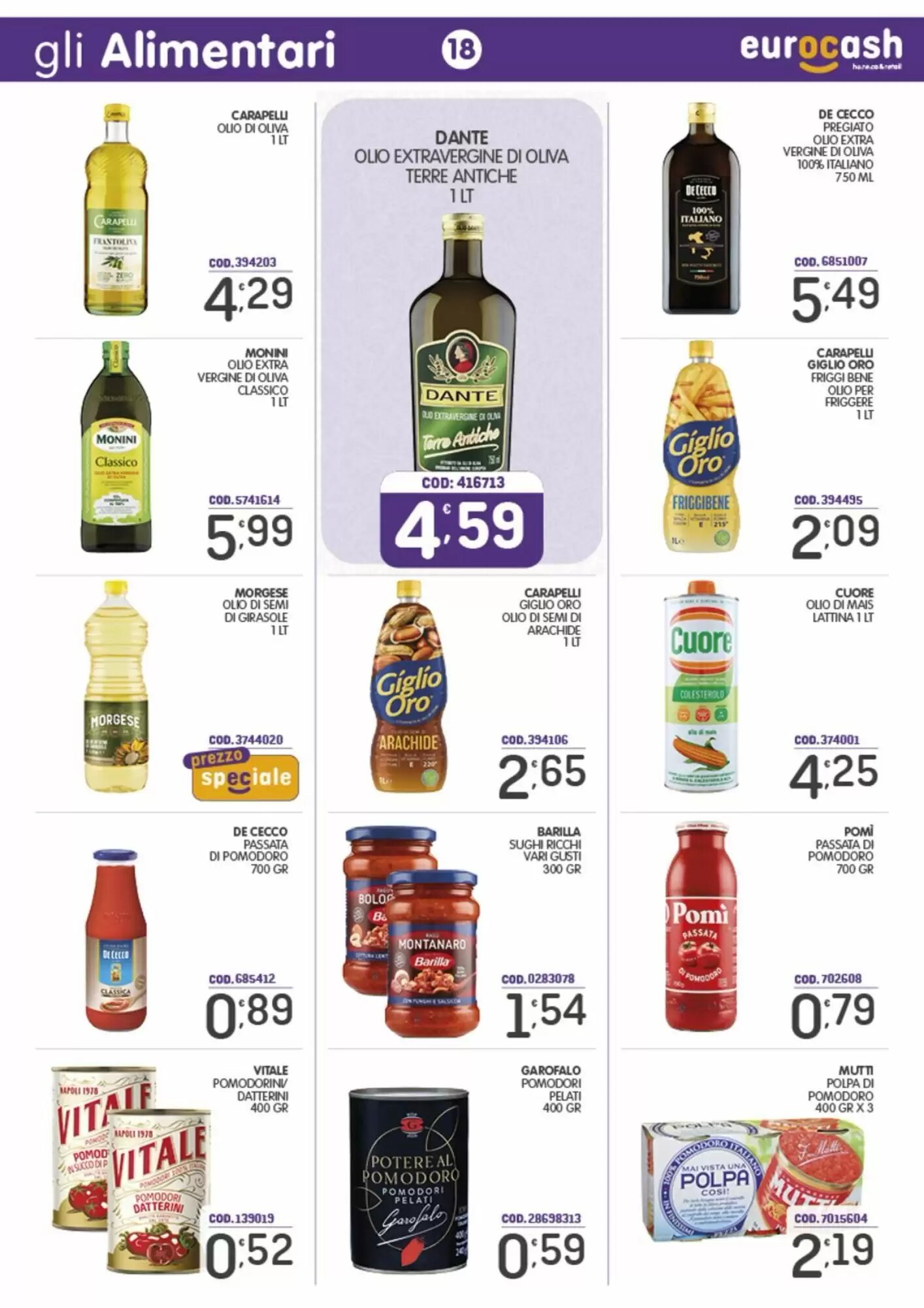 Volantino promozionale Eurocash  valide dal 31/08/2026 - Pagina 18.