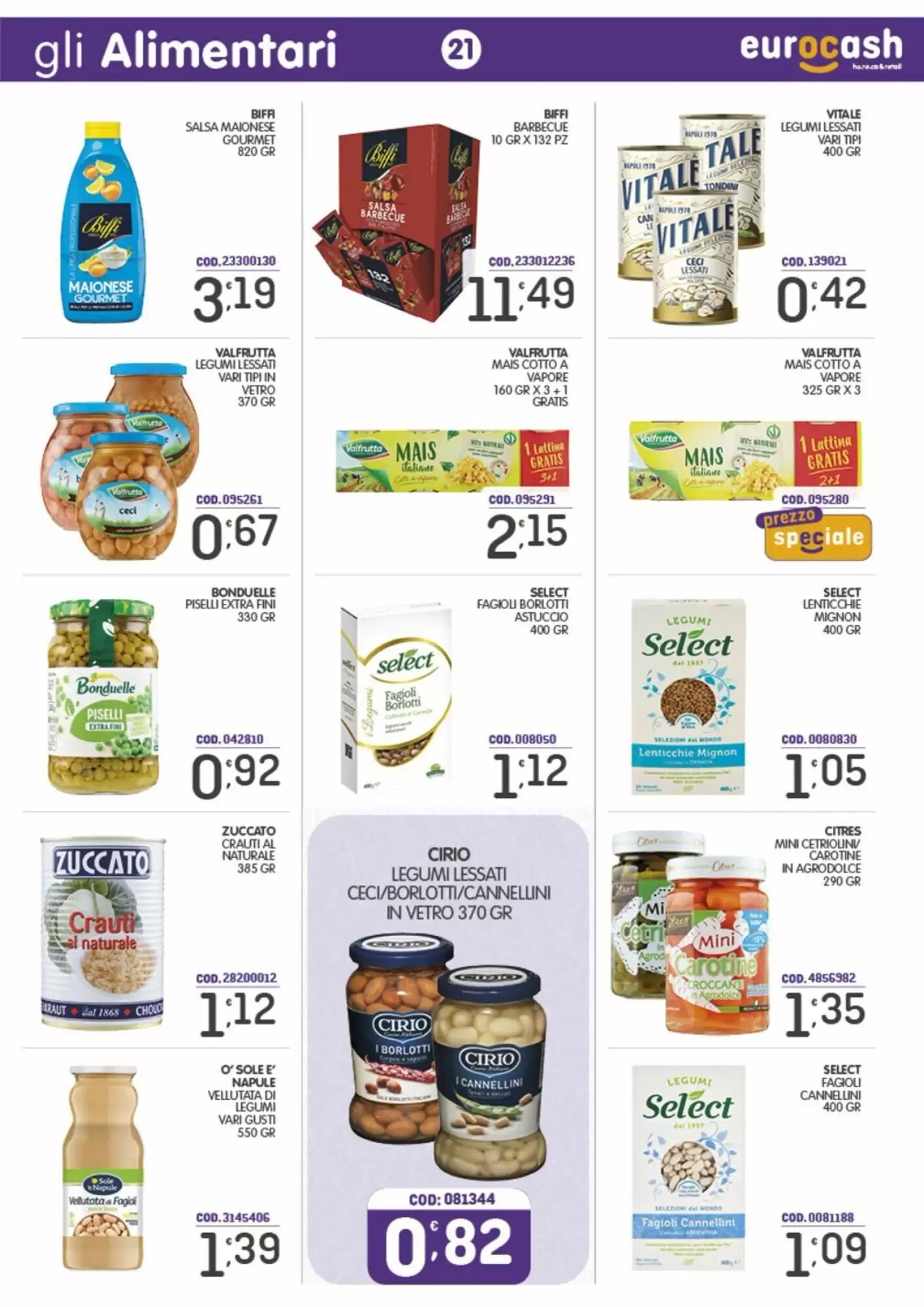 Volantino promozionale Eurocash  valide dal 31/08/2026 - Pagina 21.