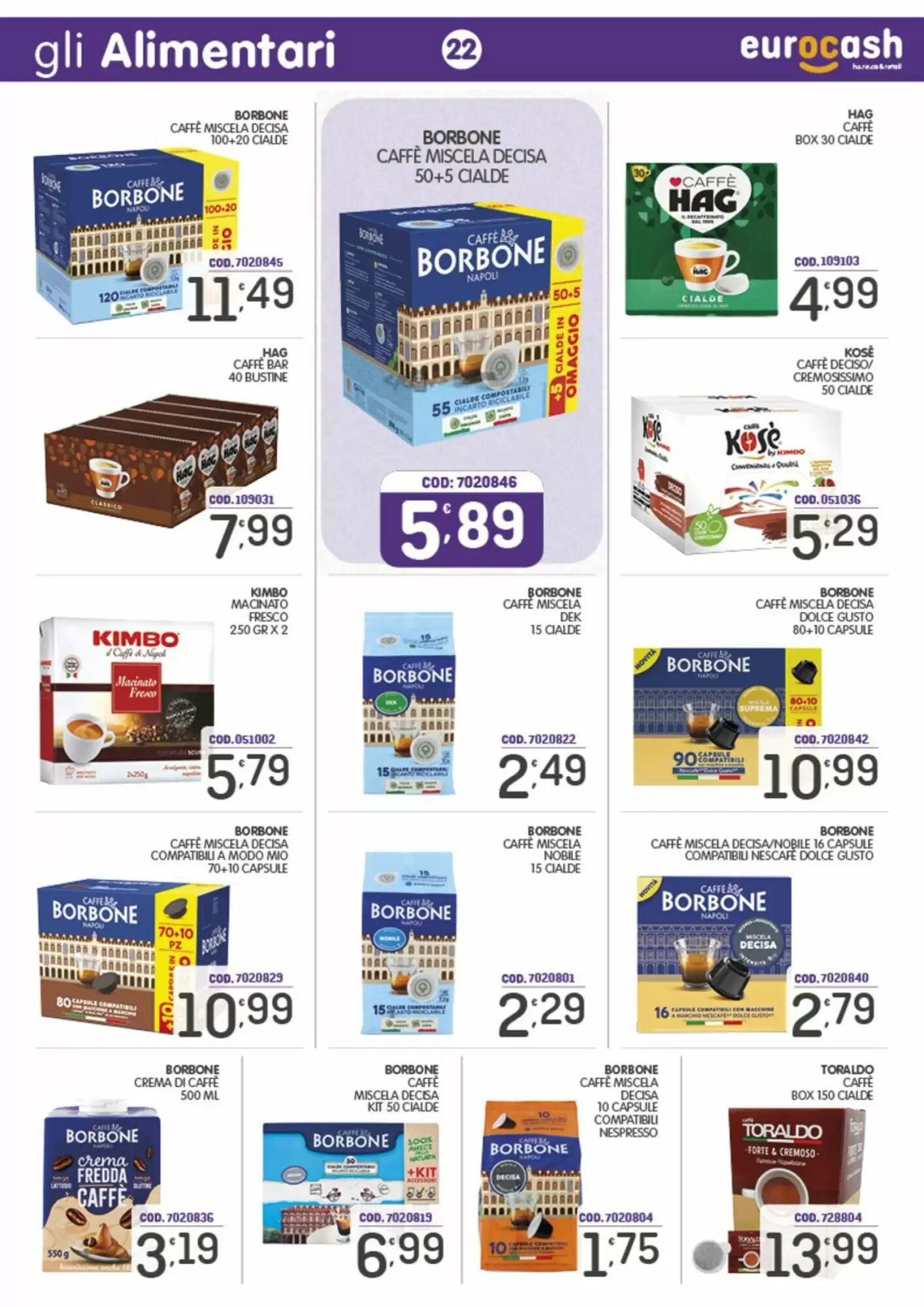 Volantino promozionale Eurocash  valide dal 31/08/2026 - Pagina 22.