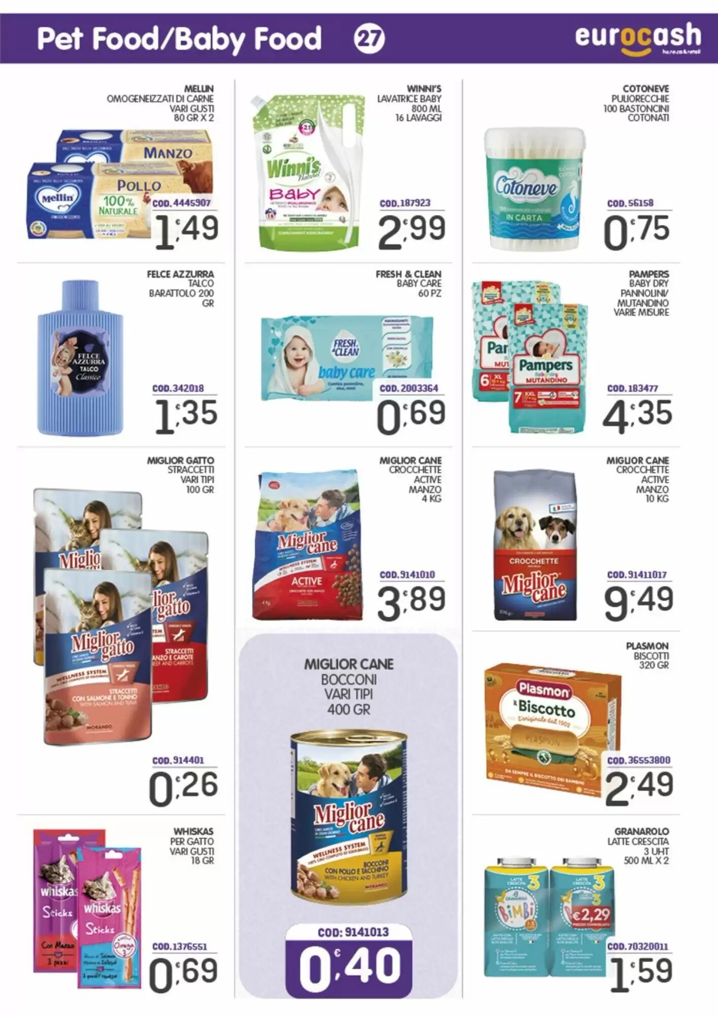 Volantino promozionale Eurocash  valide dal 31/08/2026 - Pagina 27.
