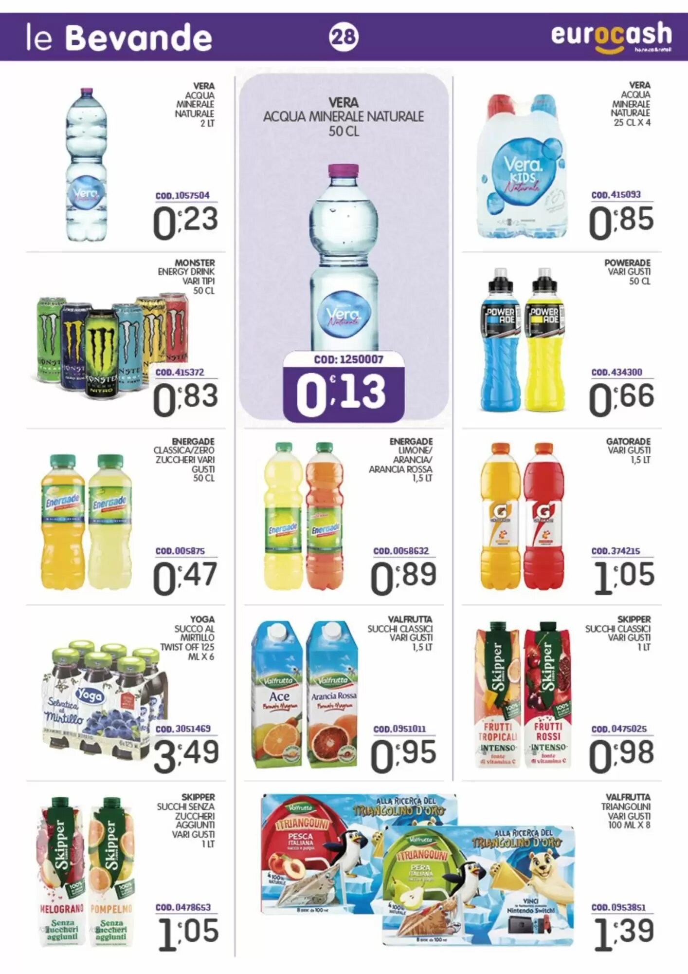 Volantino promozionale Eurocash  valide dal 31/08/2026 - Pagina 28.