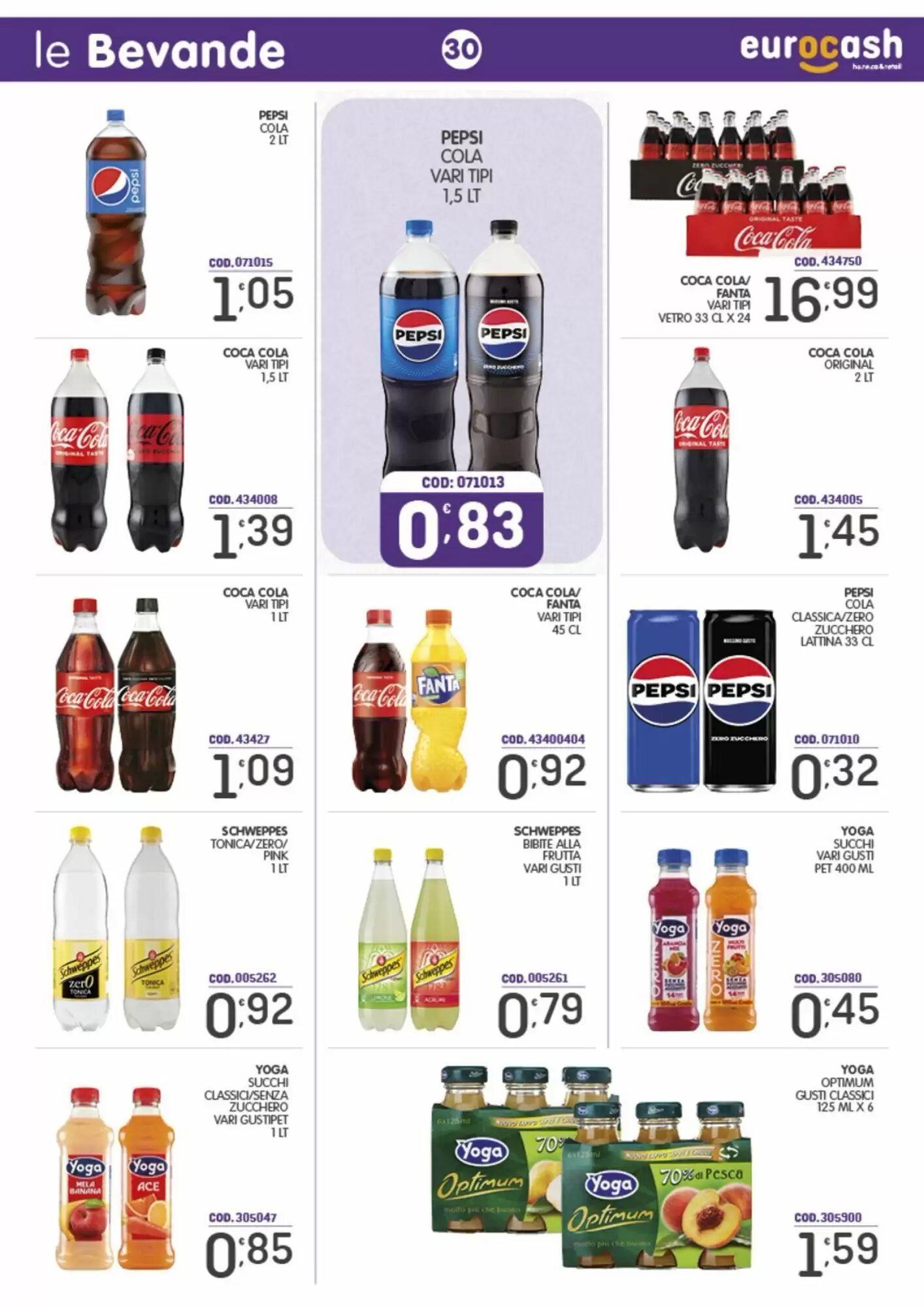 Volantino promozionale Eurocash  valide dal 31/08/2026 - Pagina 30.