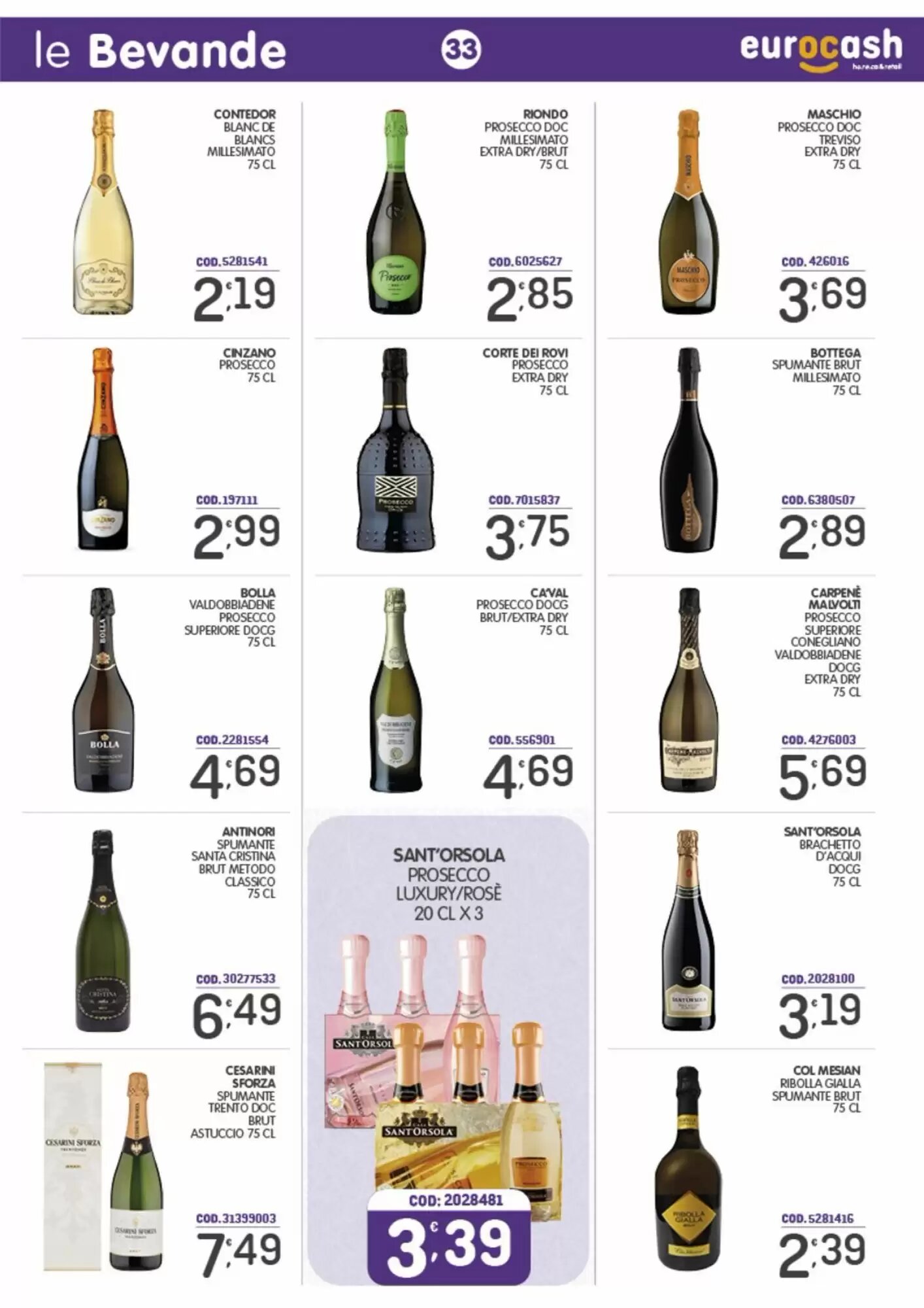 Volantino promozionale Eurocash  valide dal 31/08/2026 - Pagina 33.