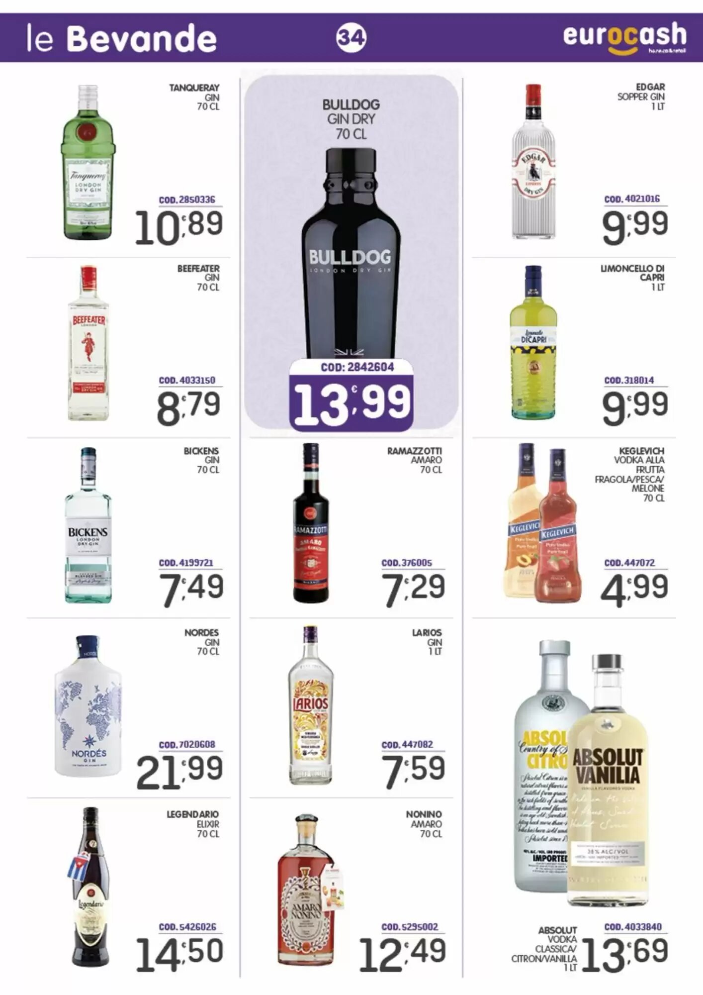 Volantino promozionale Eurocash  valide dal 31/08/2026 - Pagina 34.