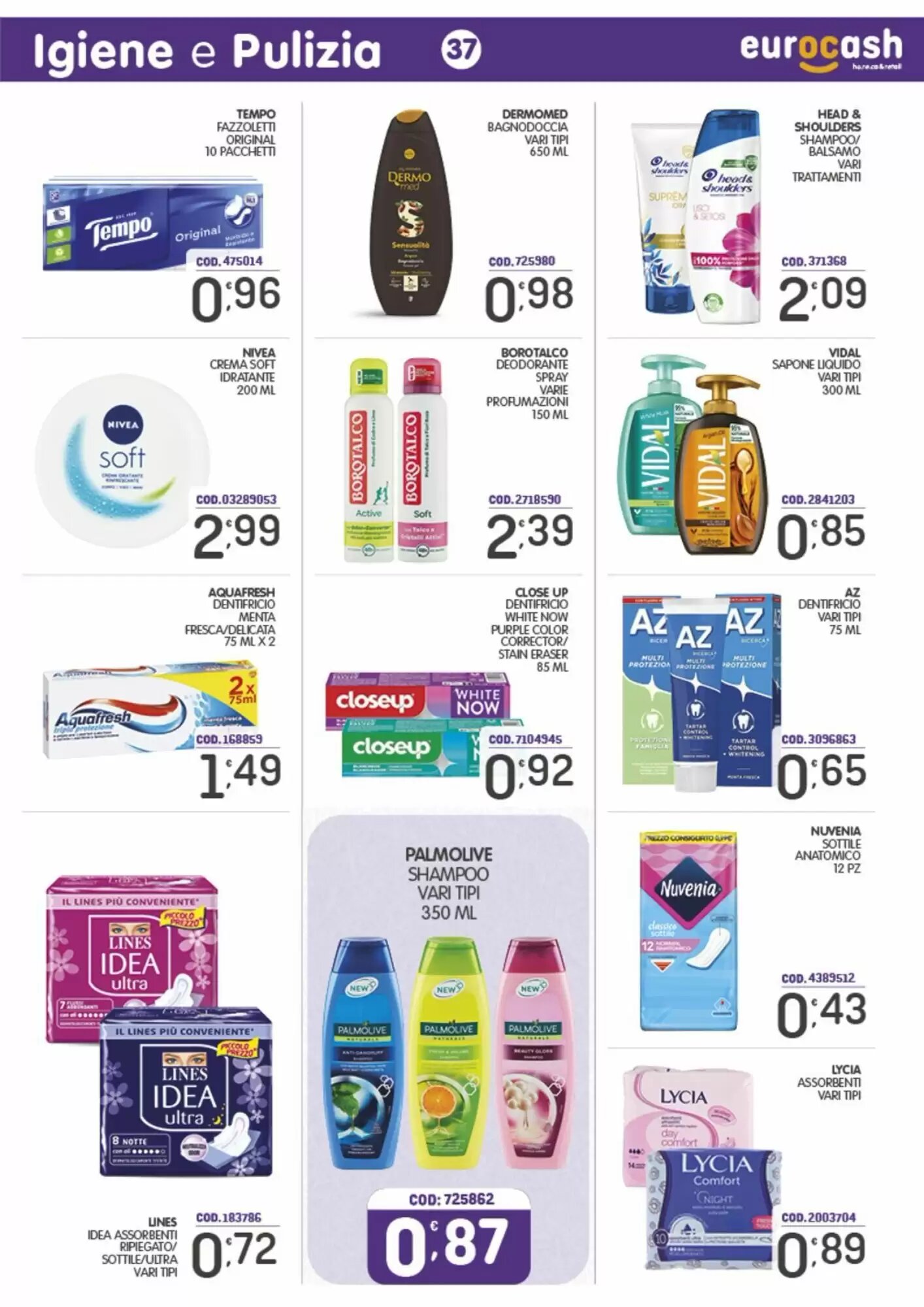 Volantino promozionale Eurocash  valide dal 31/08/2026 - Pagina 37.