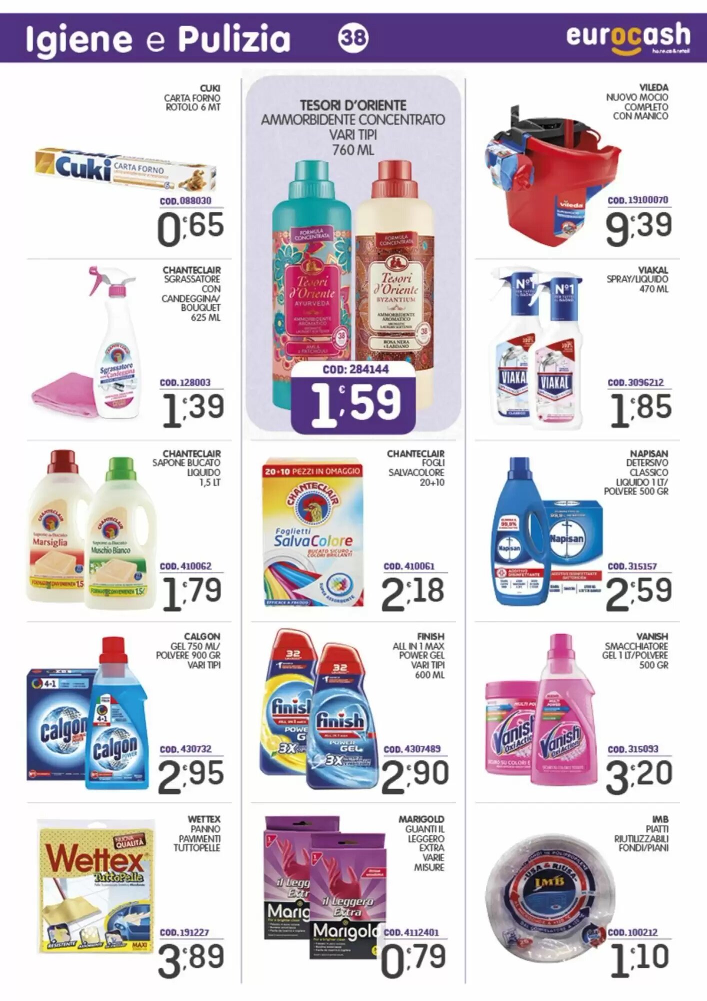 Volantino promozionale Eurocash  valide dal 31/08/2026 - Pagina 38.